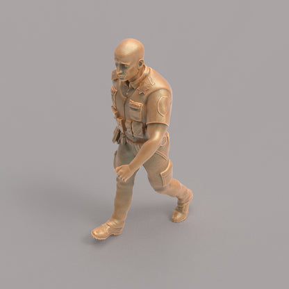 MM800 Policeman walking