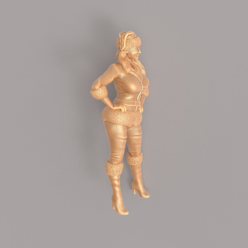 MM515 Female in Santa Claus Clothes