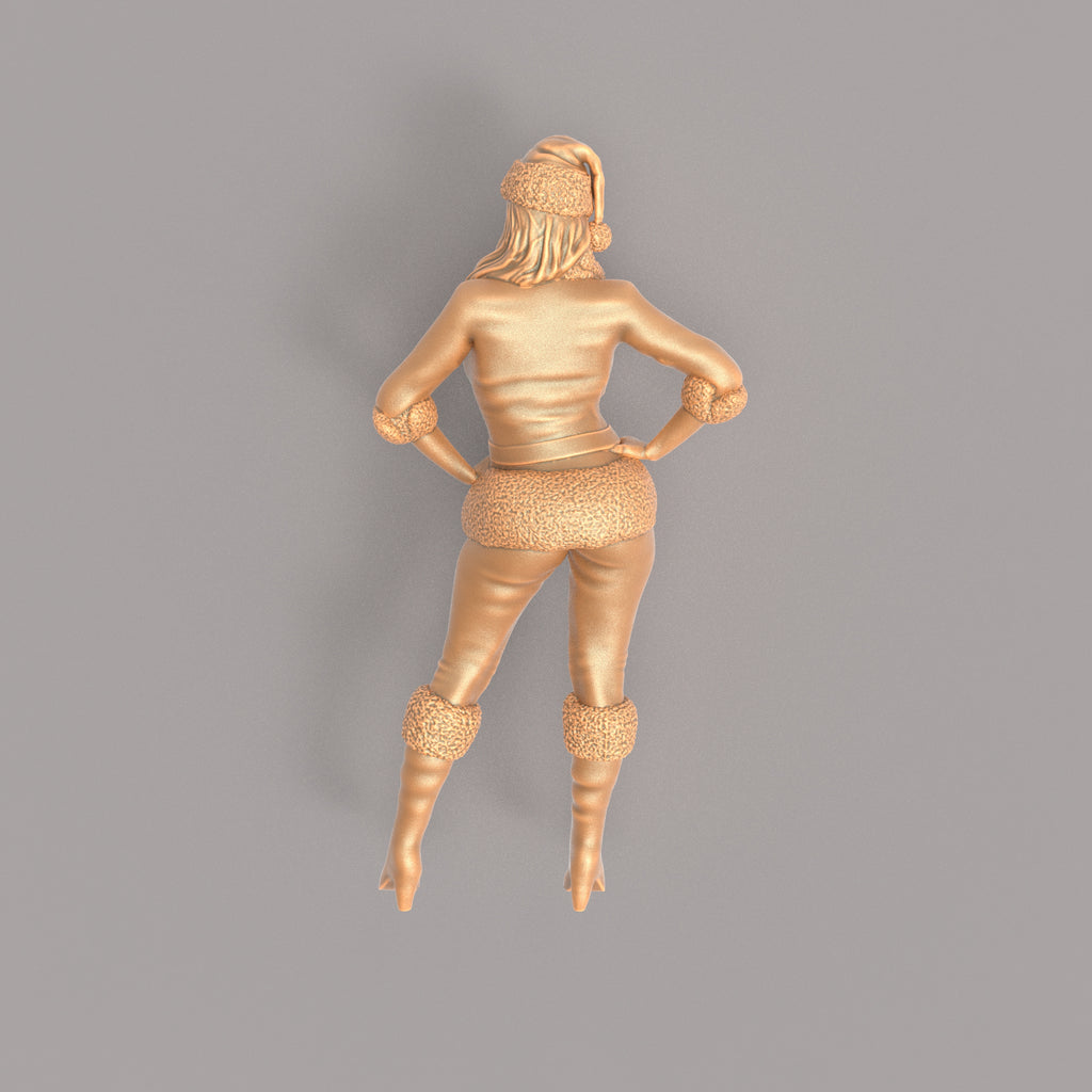 MM515 Female in Santa Claus Clothes