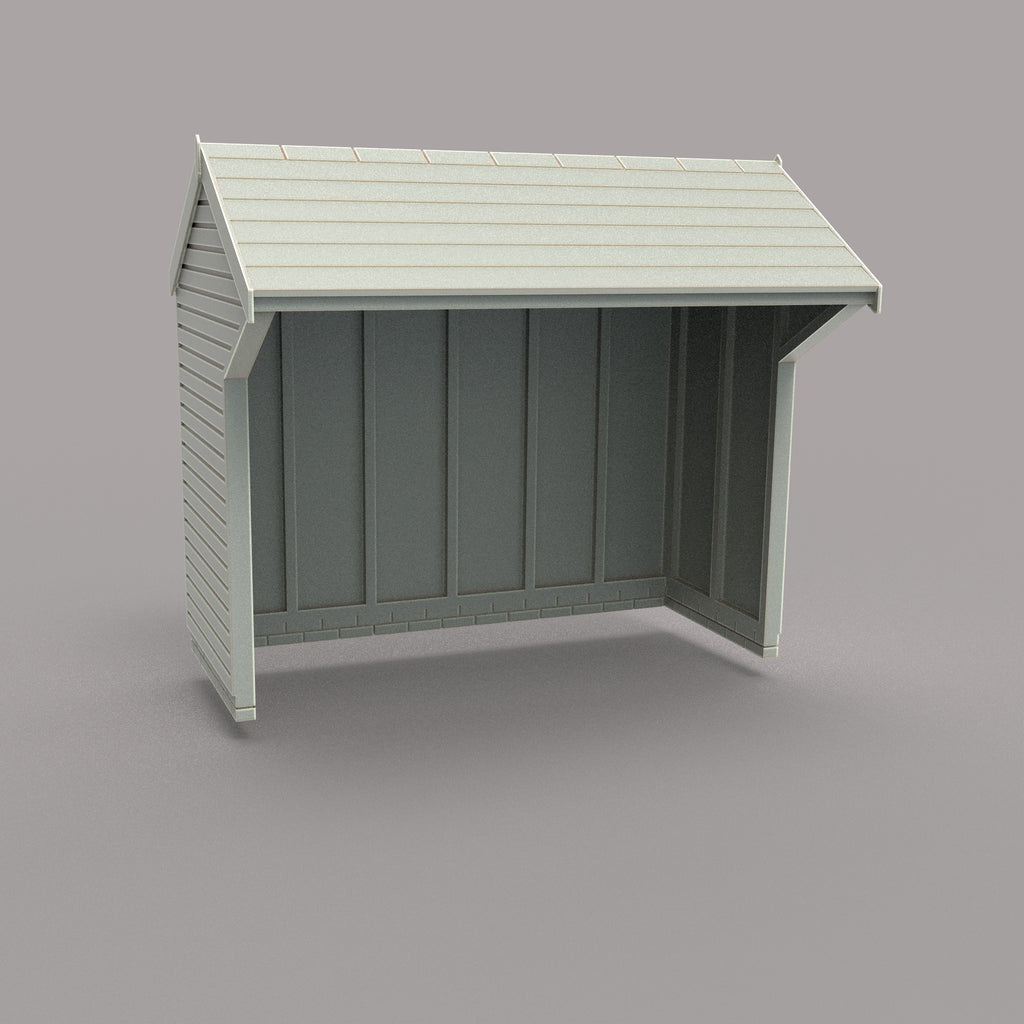 PJD107 Model Railway Wooden Bus Shelter
