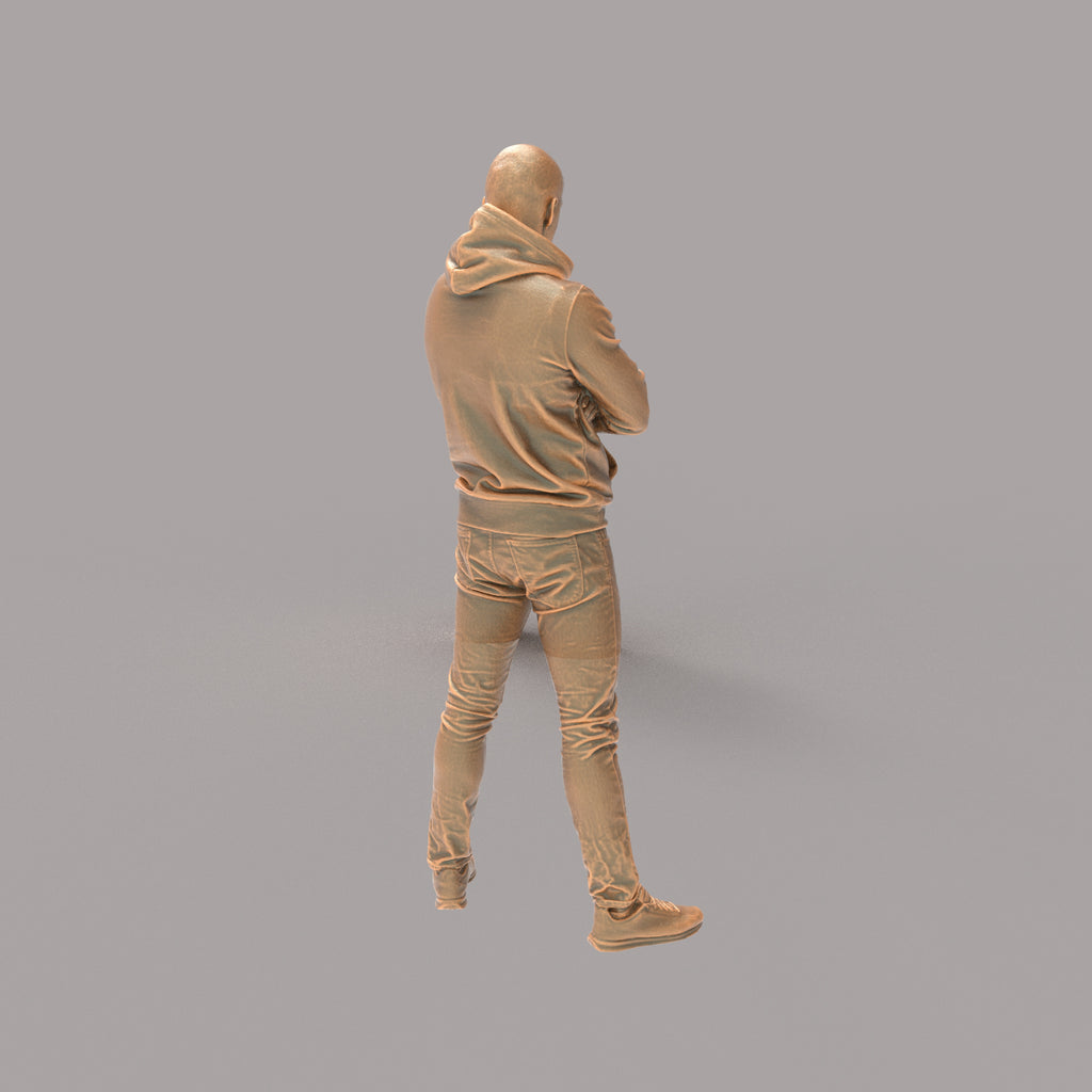 MM508 Bald Headed Young Male