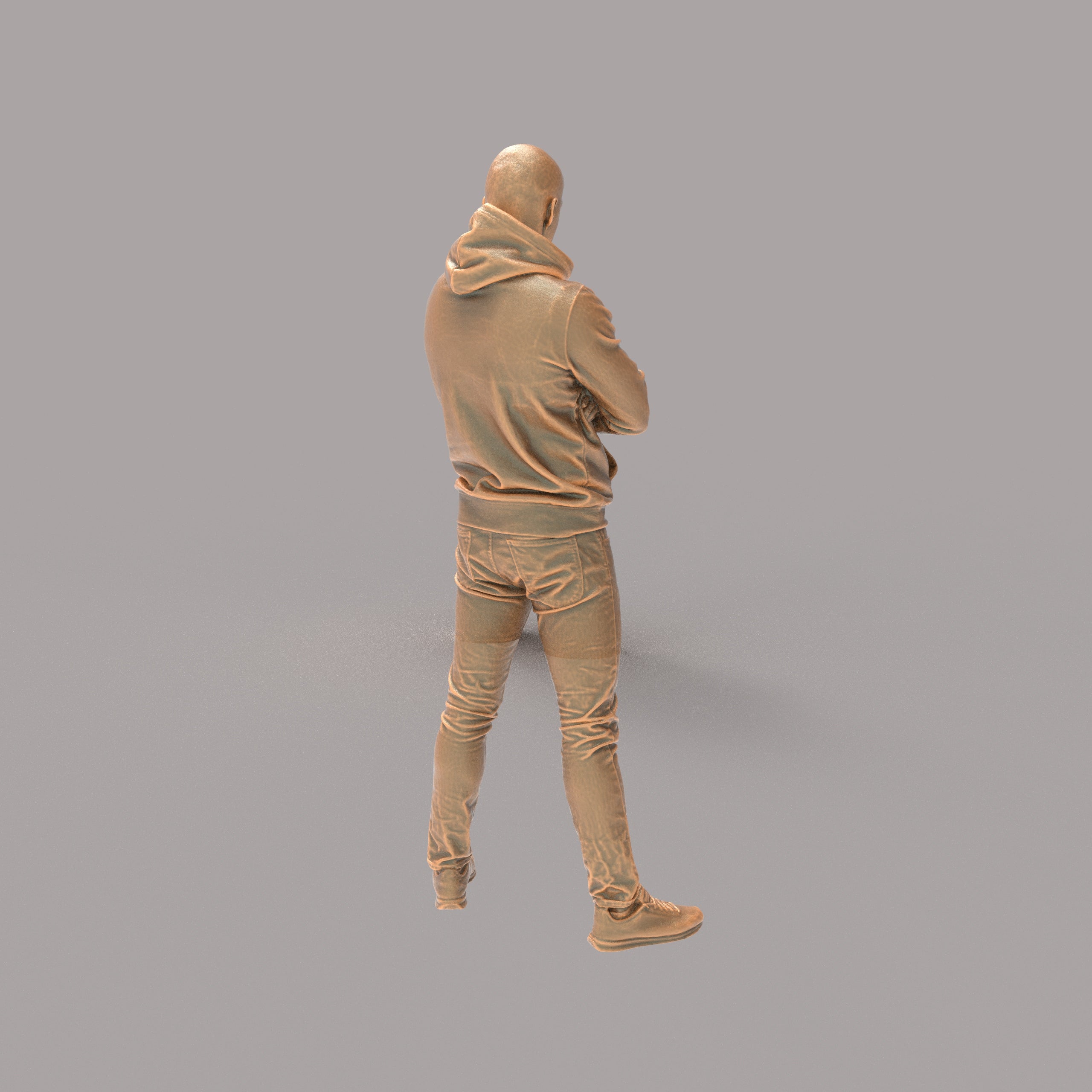 MM508 Bald Headed Young Male