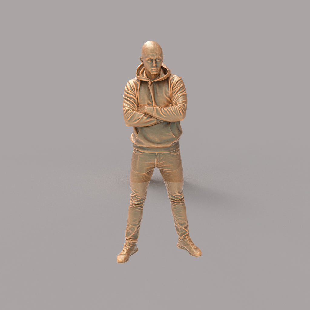 MM508 Bald Headed Young Male