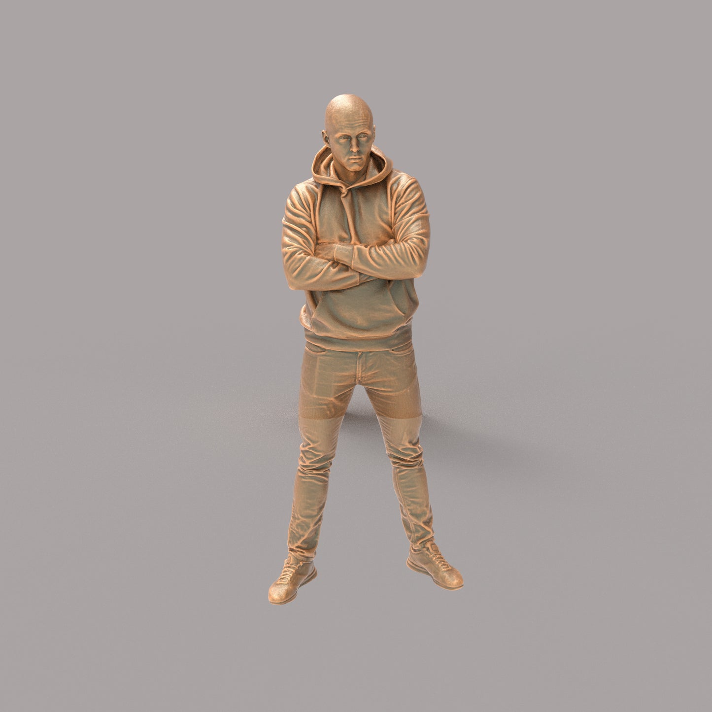 MM508 Bald Headed Young Male