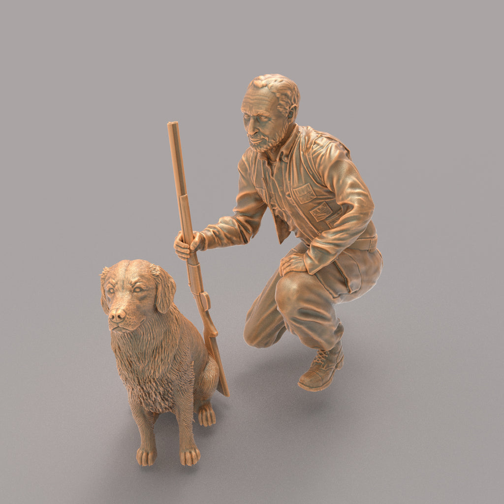 MM232 Hunter with Gun Dog