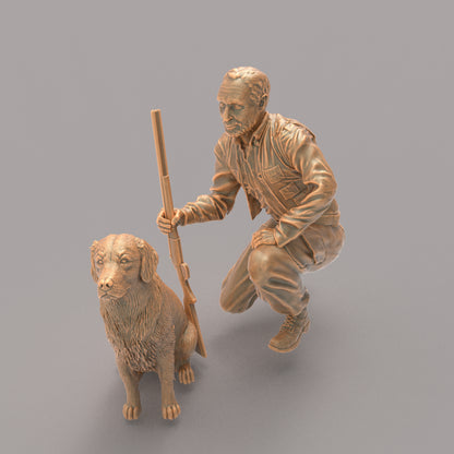 MM232 Hunter with Gun Dog