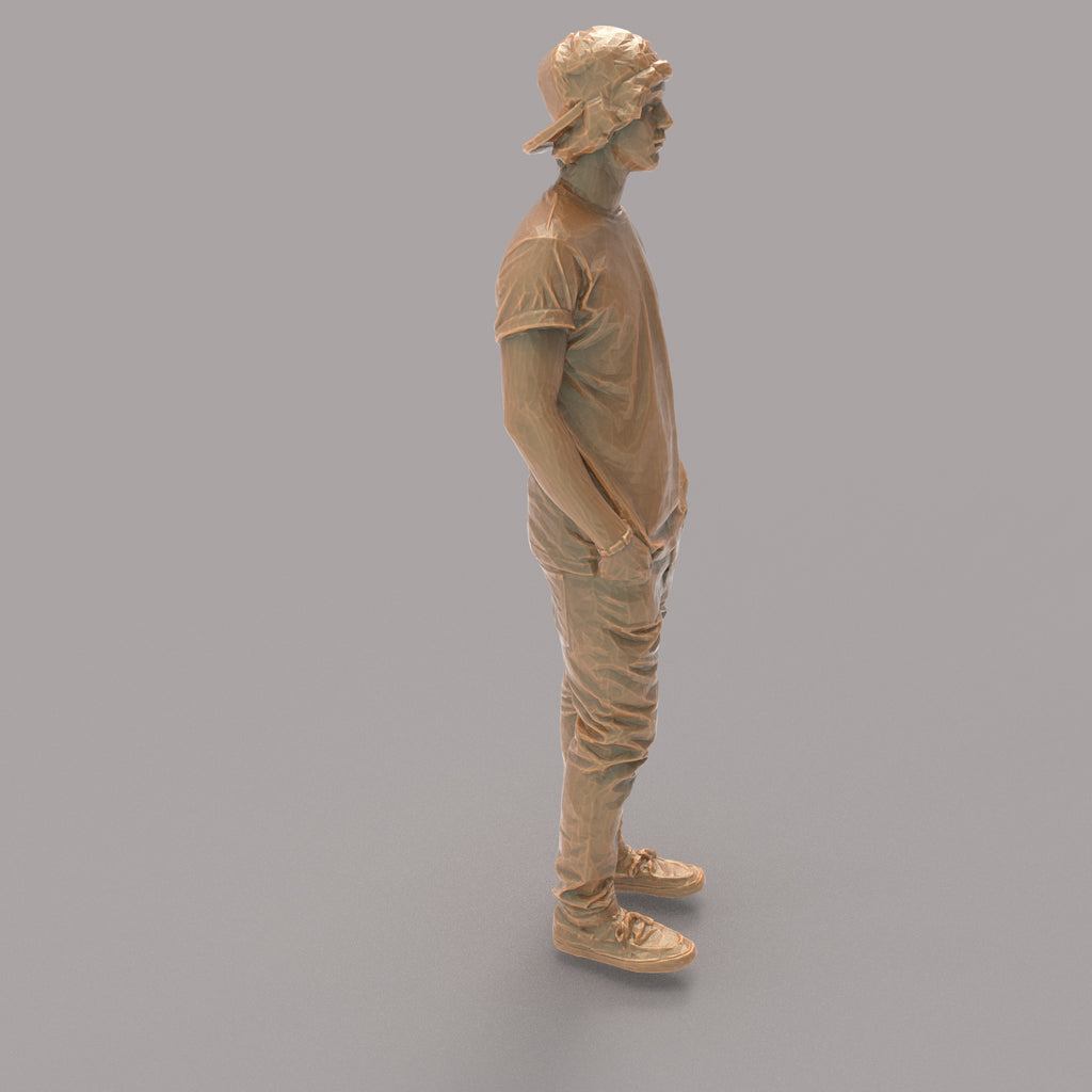 MM606 Young Teenager with Baseball Cap