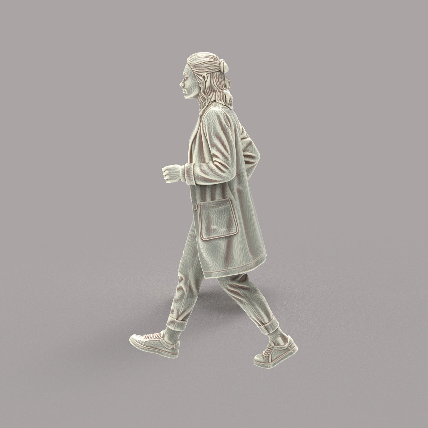 MM4276 Female Office Working Walking