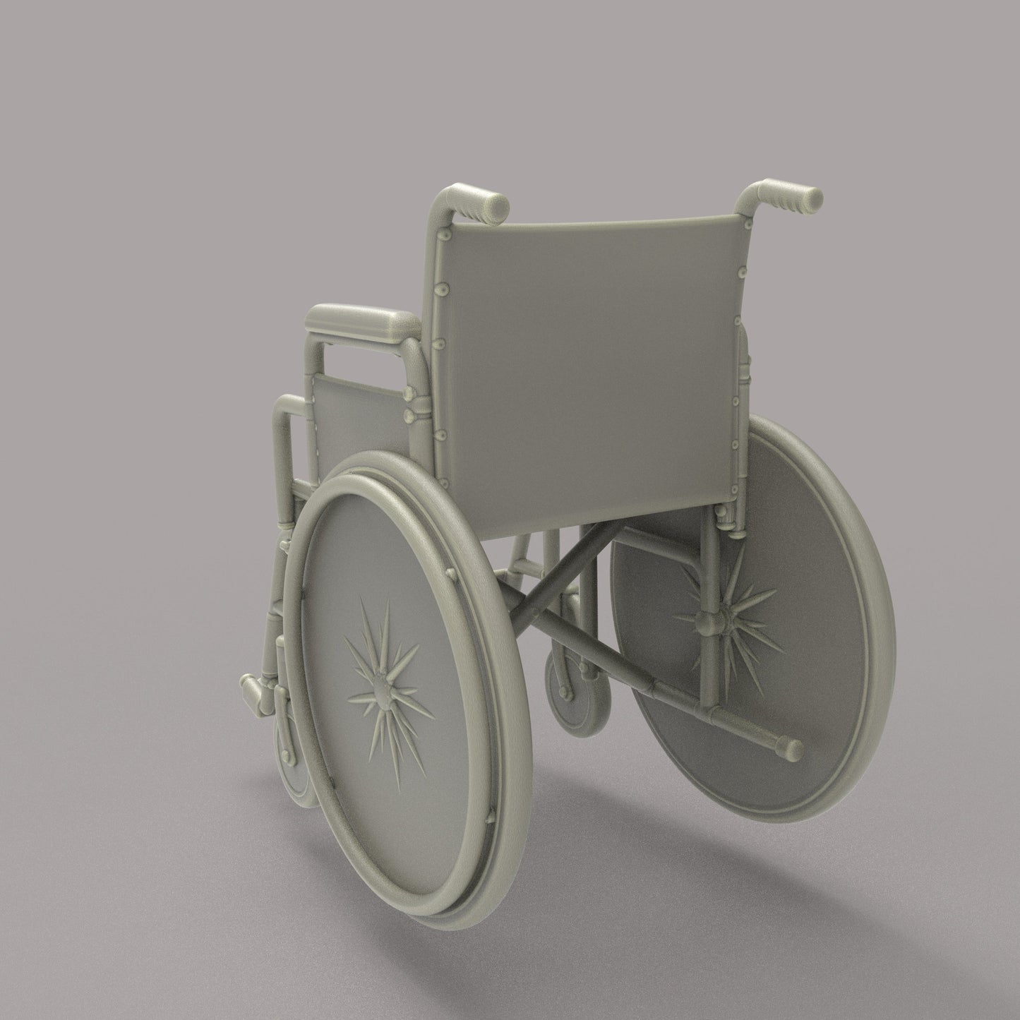 MM1212 Old man sitting in a wheel chair