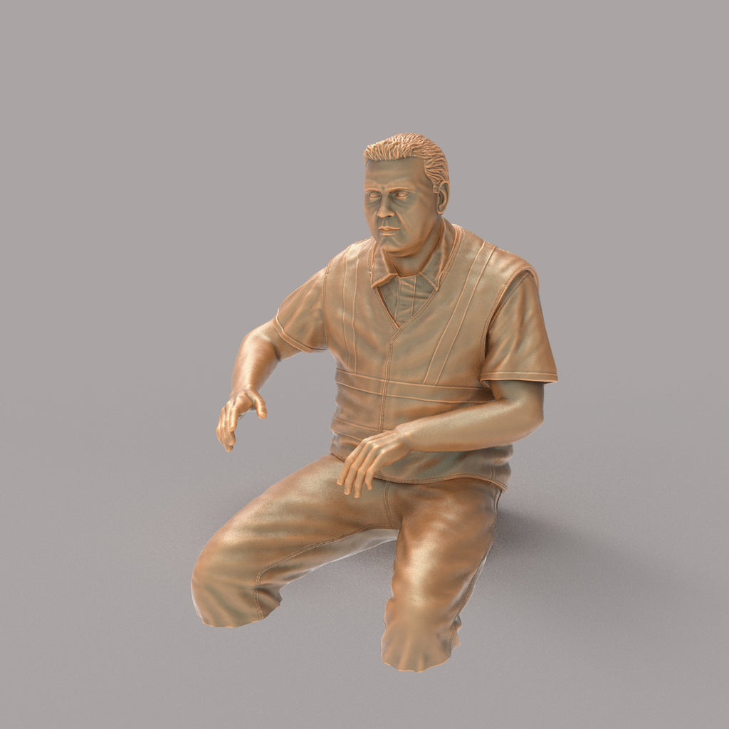 MM2136A Modern Train/Truck Legs Cut driver in HI Vis