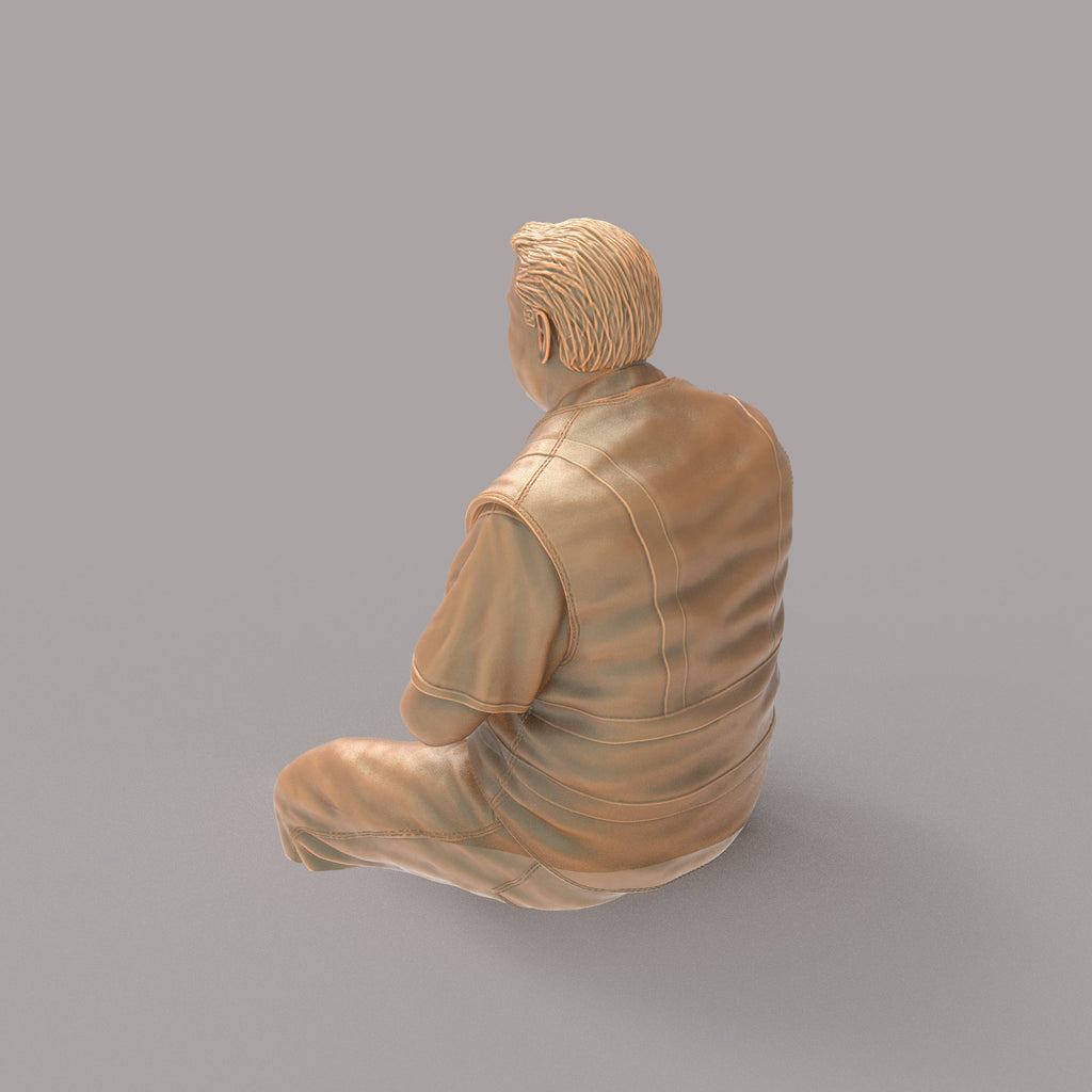 MM2136A Modern Train/Truck Legs Cut driver in HI Vis