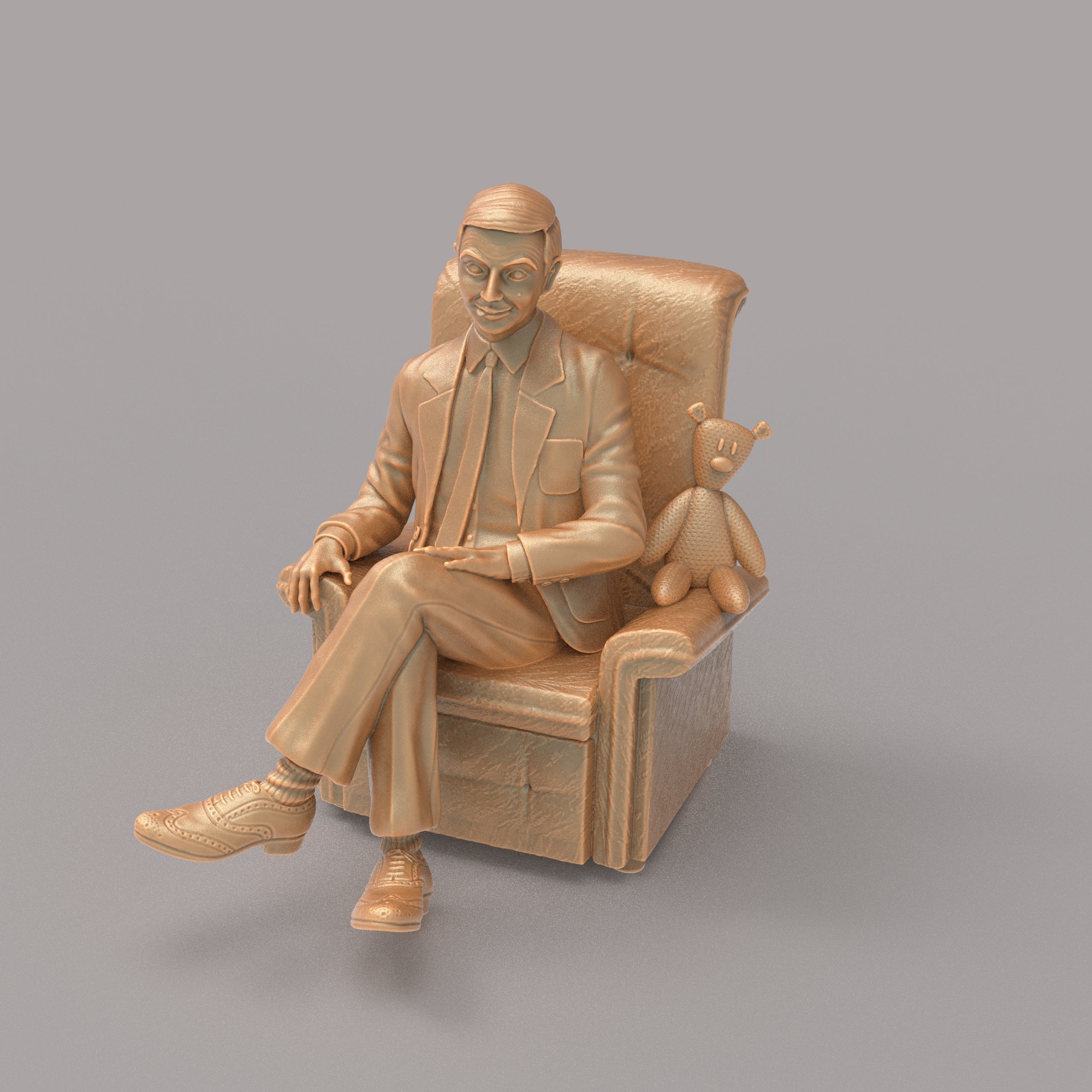 MM1305 Mr Bean in Chair