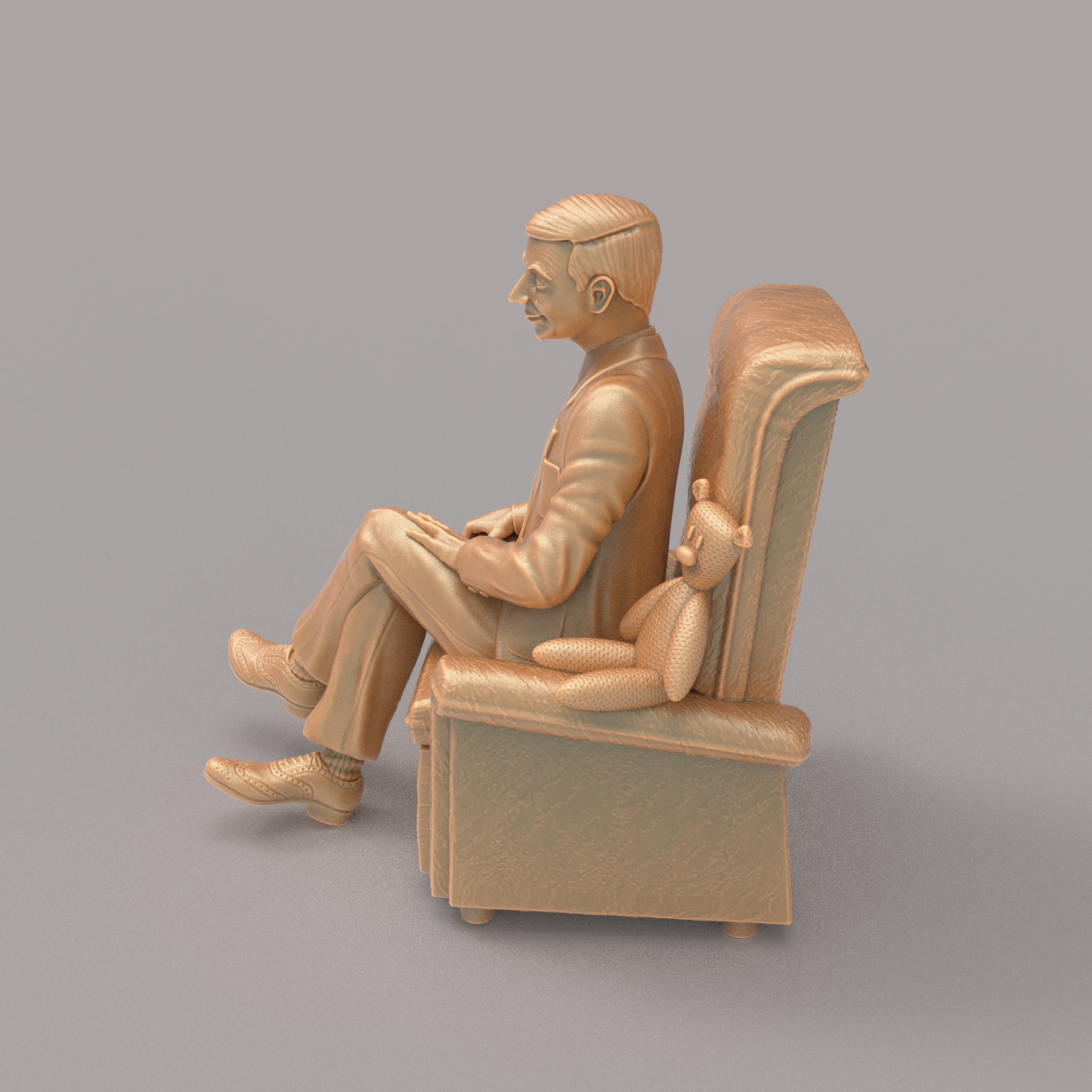 MM1305 Mr Bean in Chair