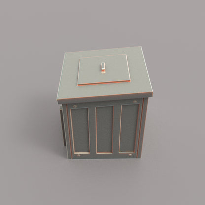 PJD011 Model Railway - 2 x Small coal bunker
