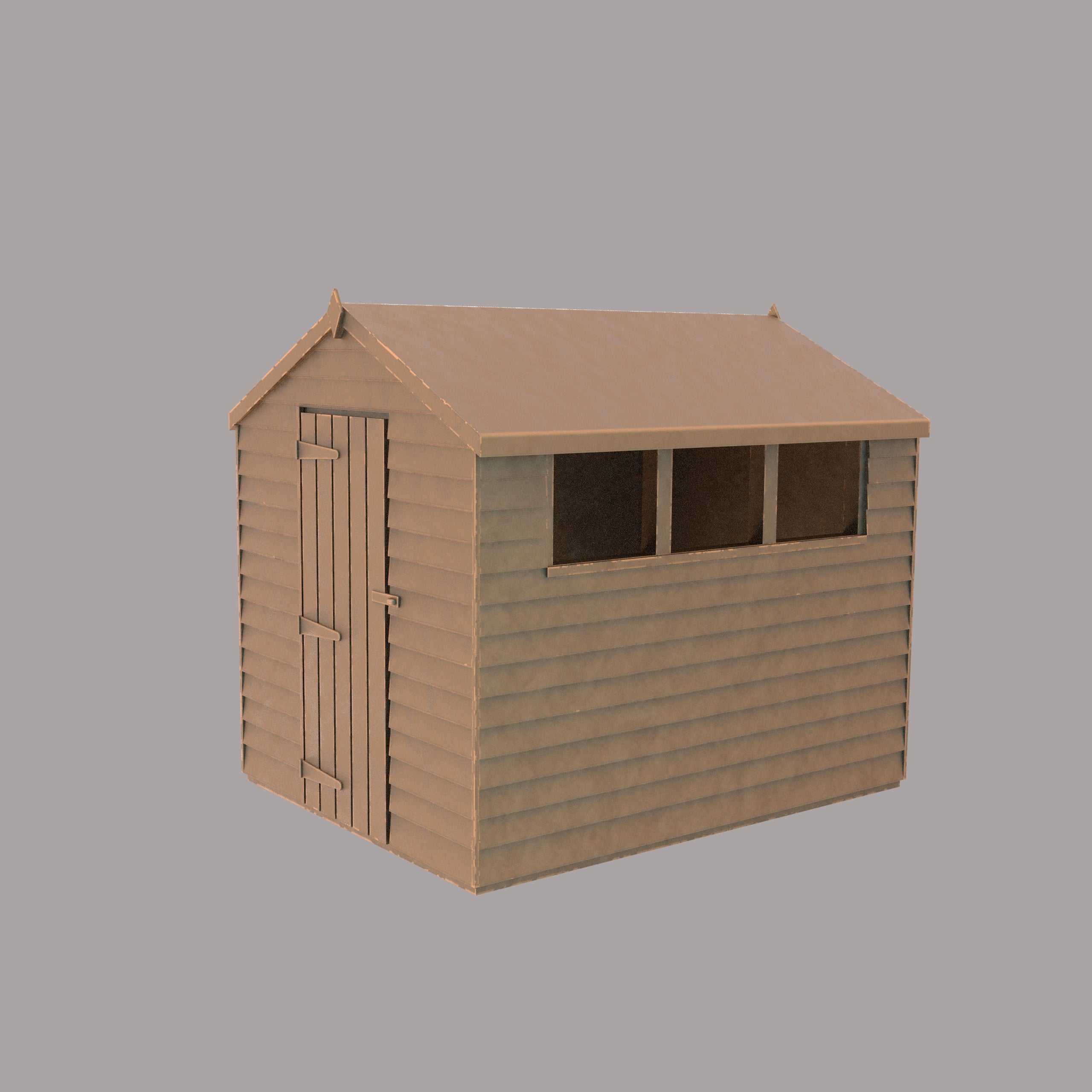 PJD089 Model Railway - Garden Shed