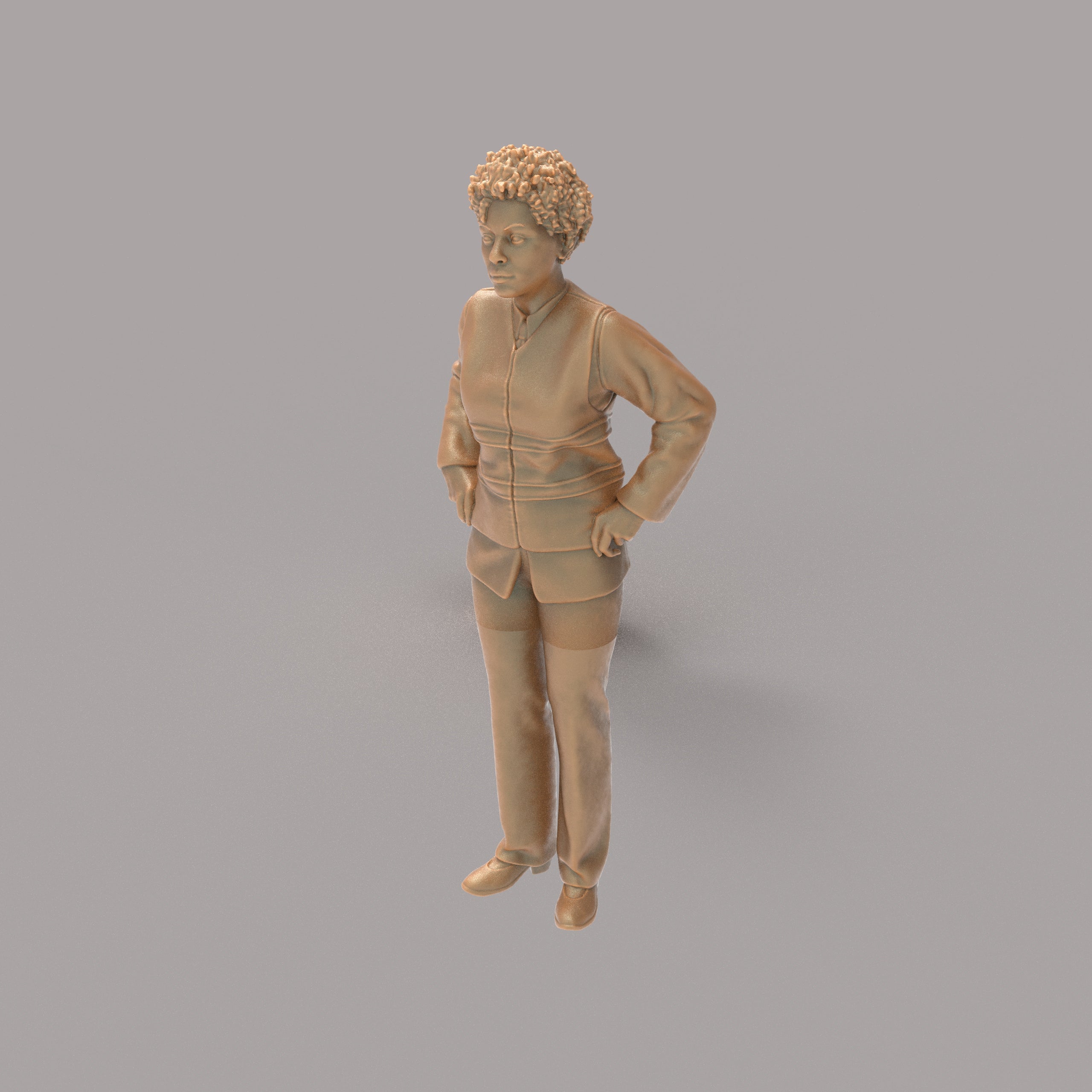 MM1336 Female Security Guard 07