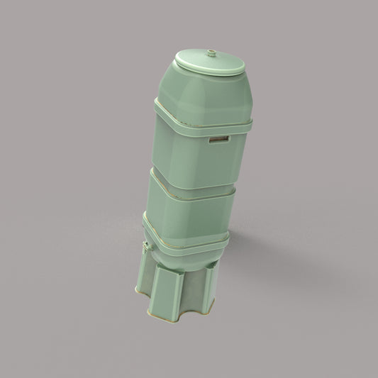 PJD067B Model Railway Slim Water Butt x 2