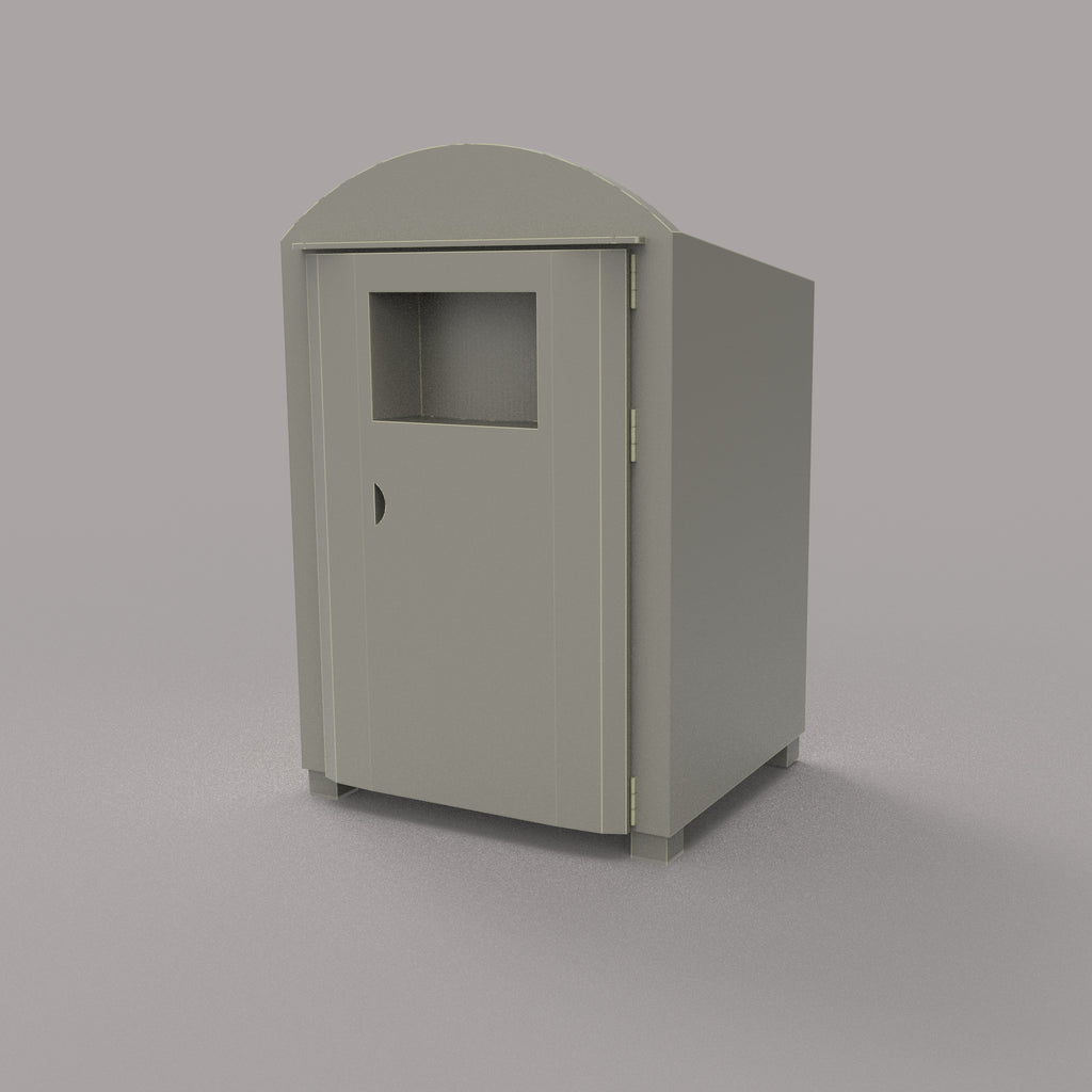 PJD110 Model Railway Recycling Shoe and Clothes Bank