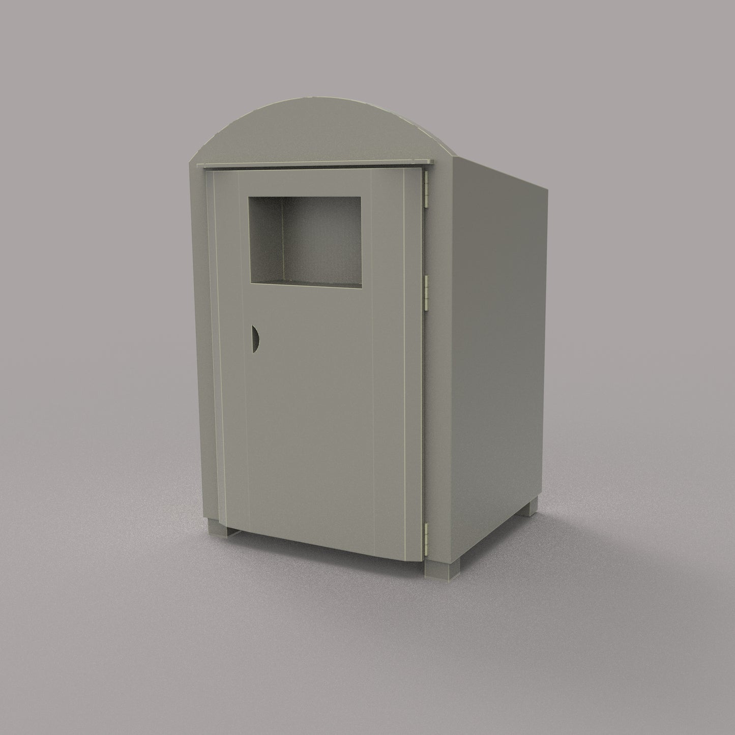 PJD110 Model Railway Recycling Shoe and Clothes Bank
