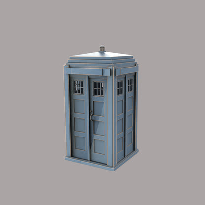 PJD079 Model Railway Police Box