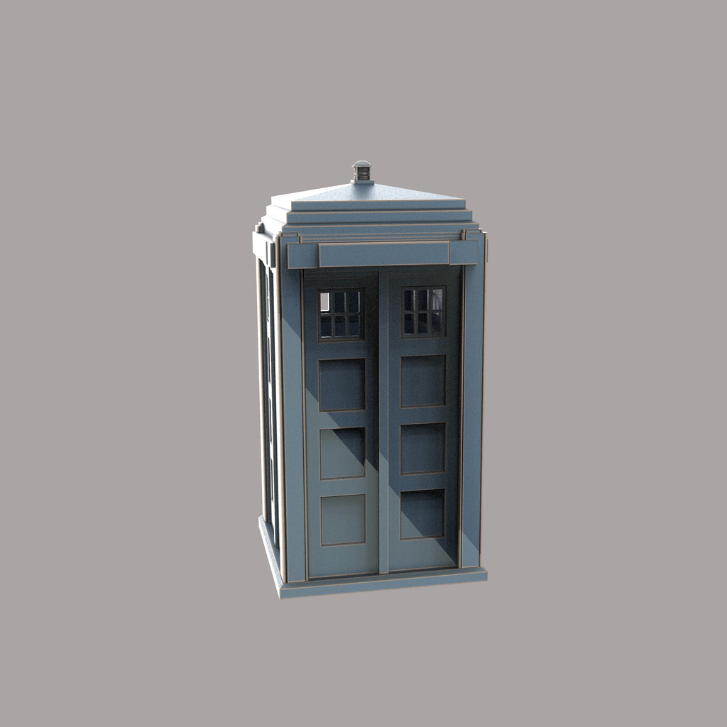 PJD079 Model Railway Police Box