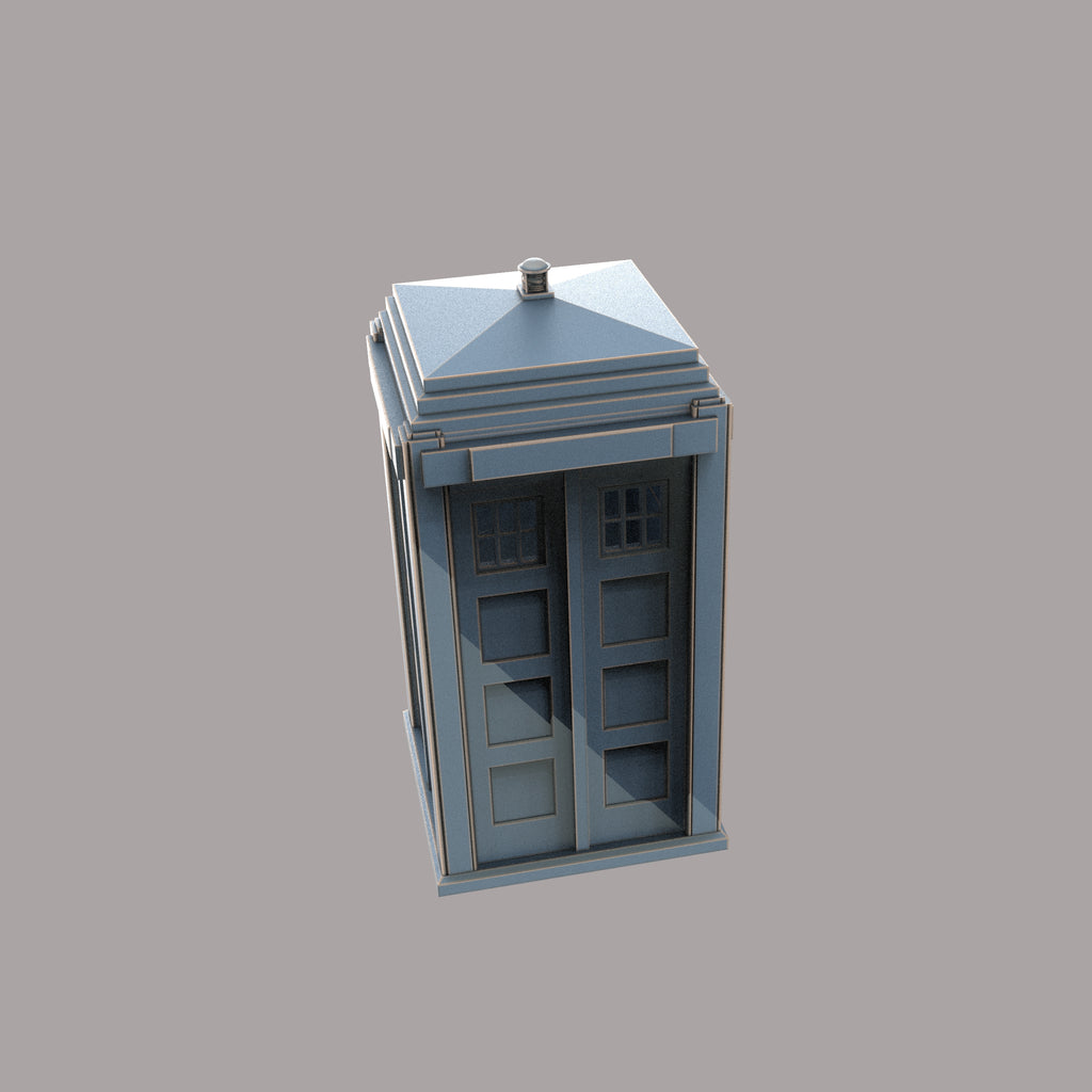 PJD079 Model Railway Police Box
