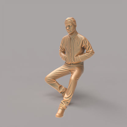 MM1389 Male Sitting