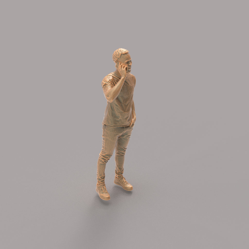 MM705 - Young Male talking on mobile phone