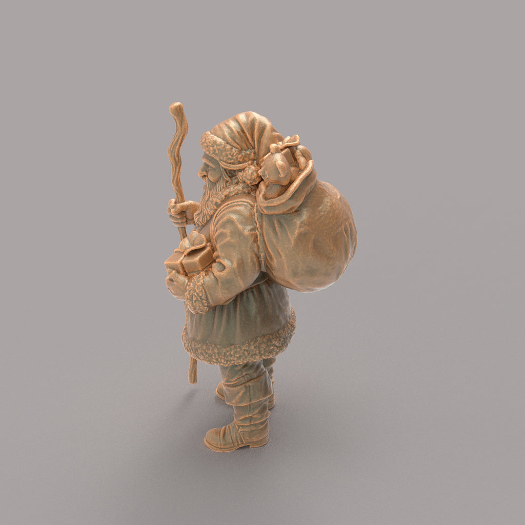 MM2149 Santa With Stick and Sack Of Toys