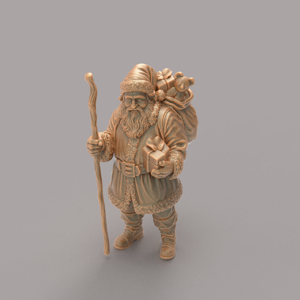 MM2149 Santa With Stick and Sack Of Toys