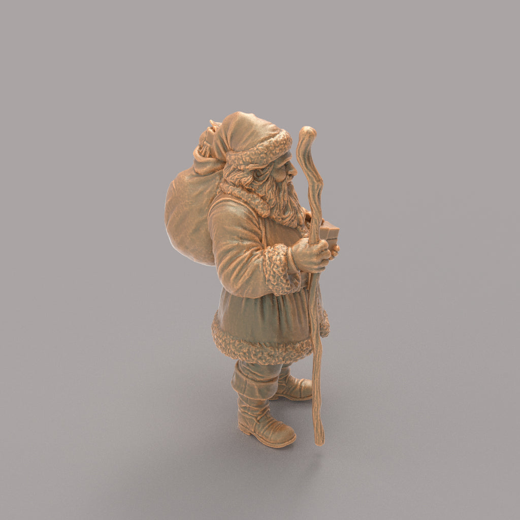 MM2149 Santa With Stick and Sack Of Toys