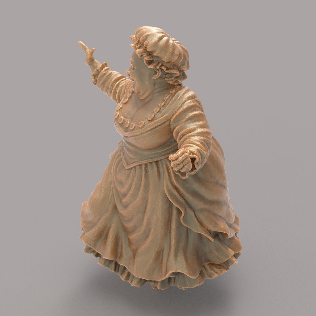 MM6003 Christmas Scenes - Mrs Fezziwig