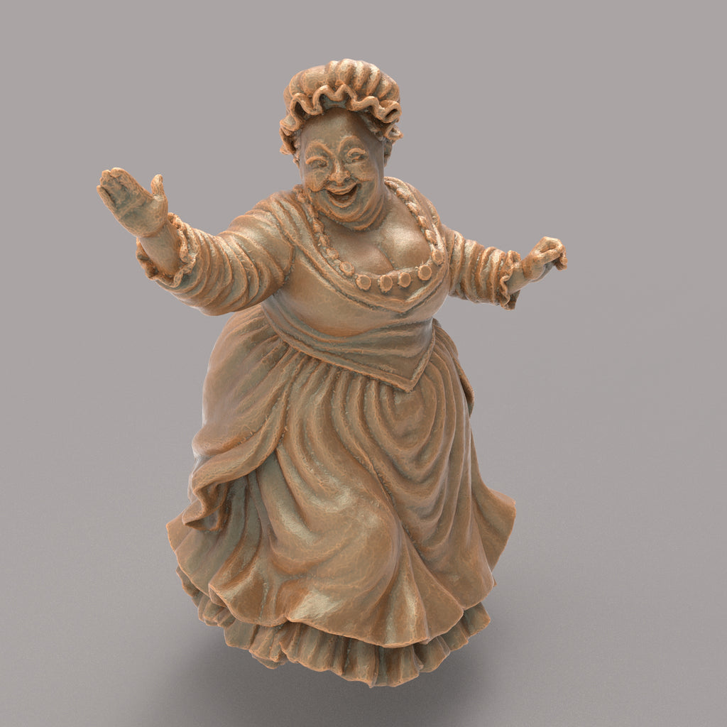 MM6003 Christmas Scenes - Mrs Fezziwig