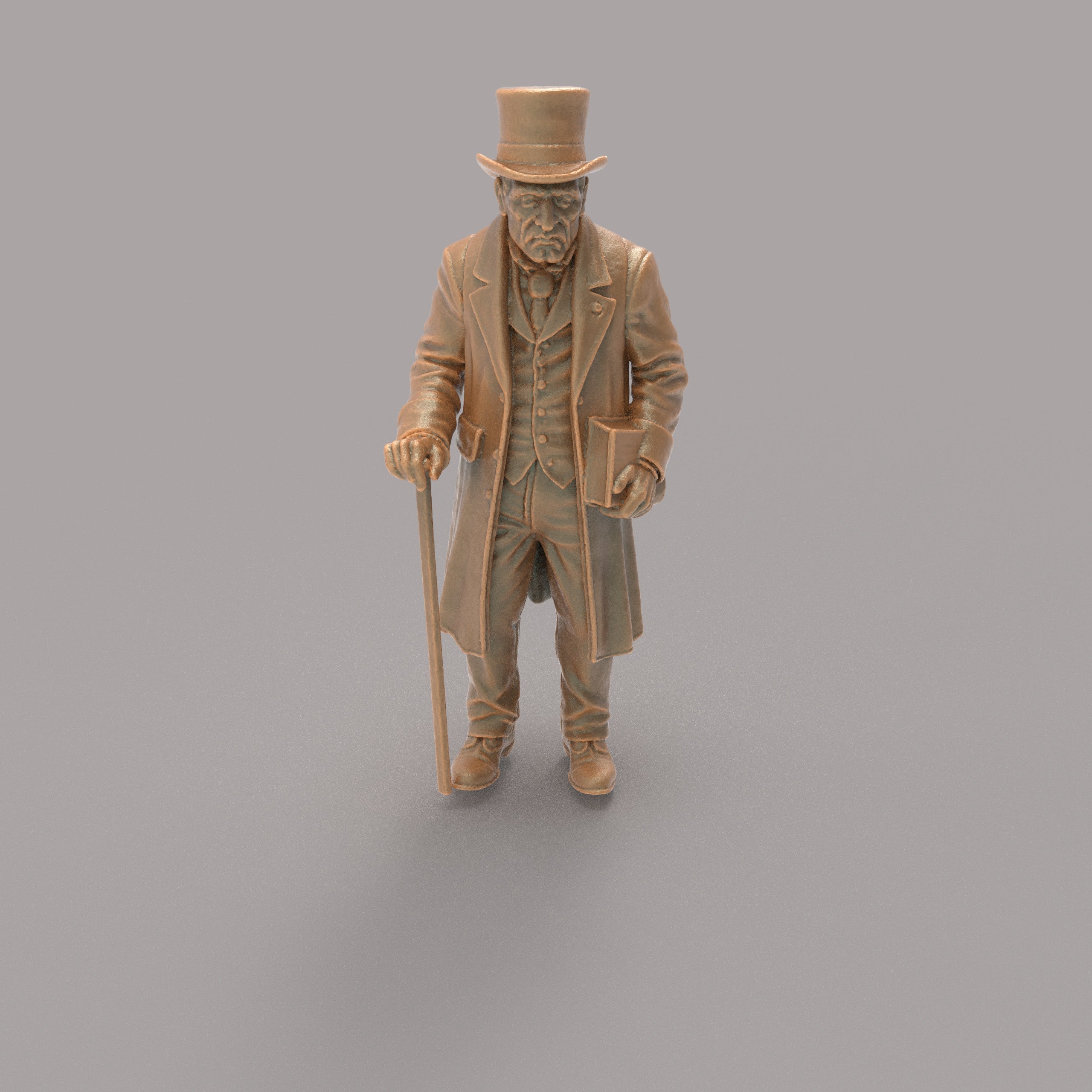 MM6006 Christmas Scenes - Scrooge in top hat