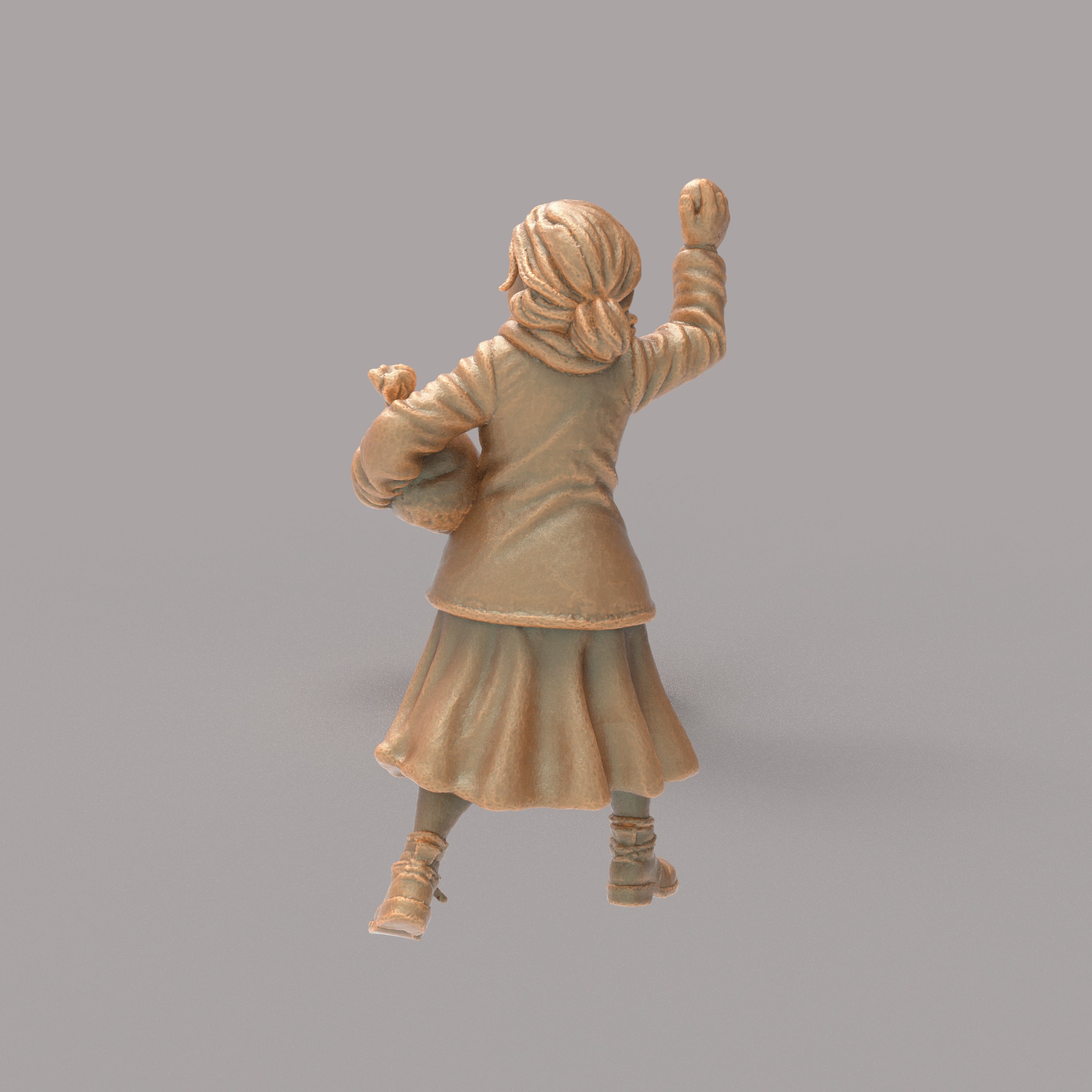 MM6011 Christmas Scenes - Bestie Throwing Snowball