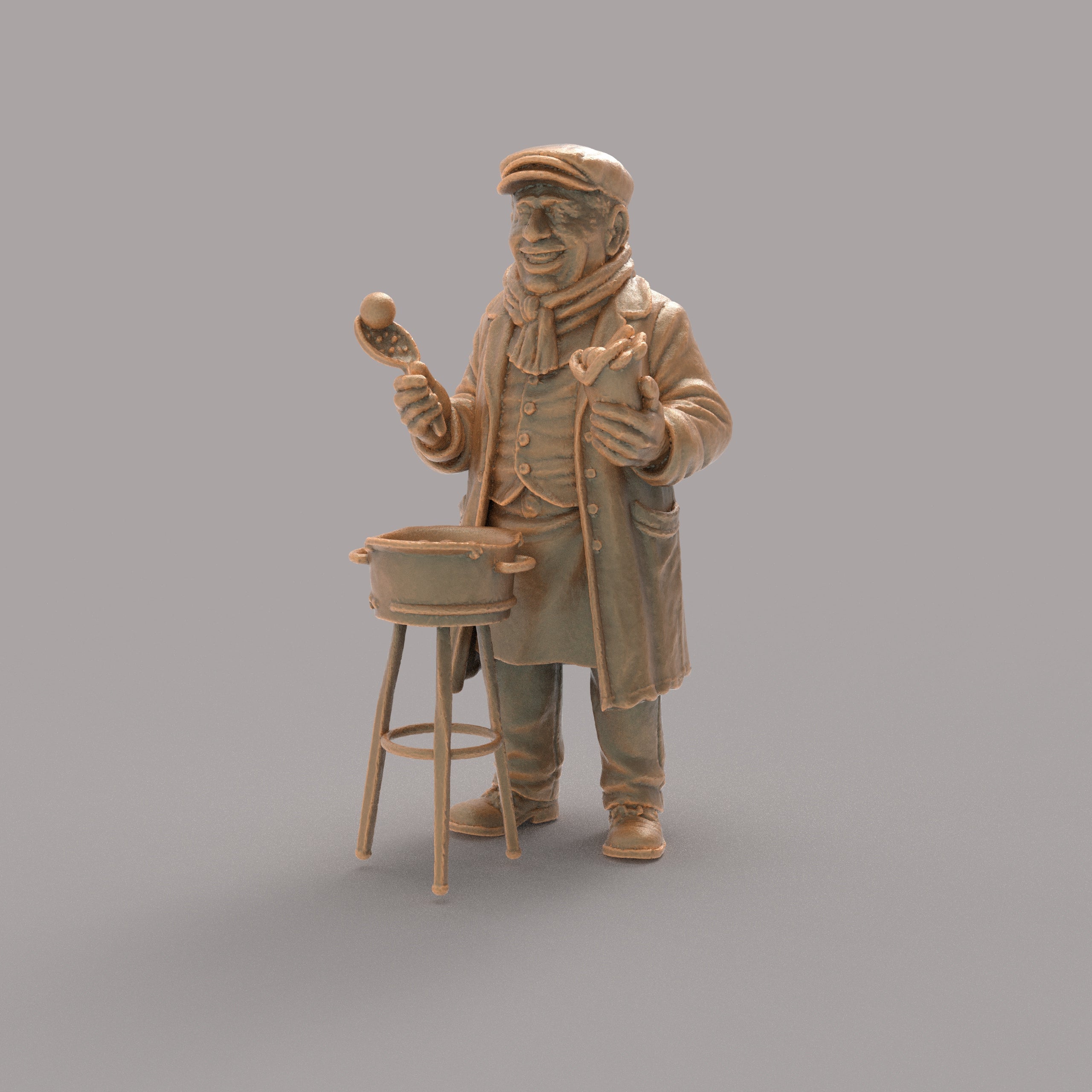 MM6013 Christmas Scenes - Chestnut Seller