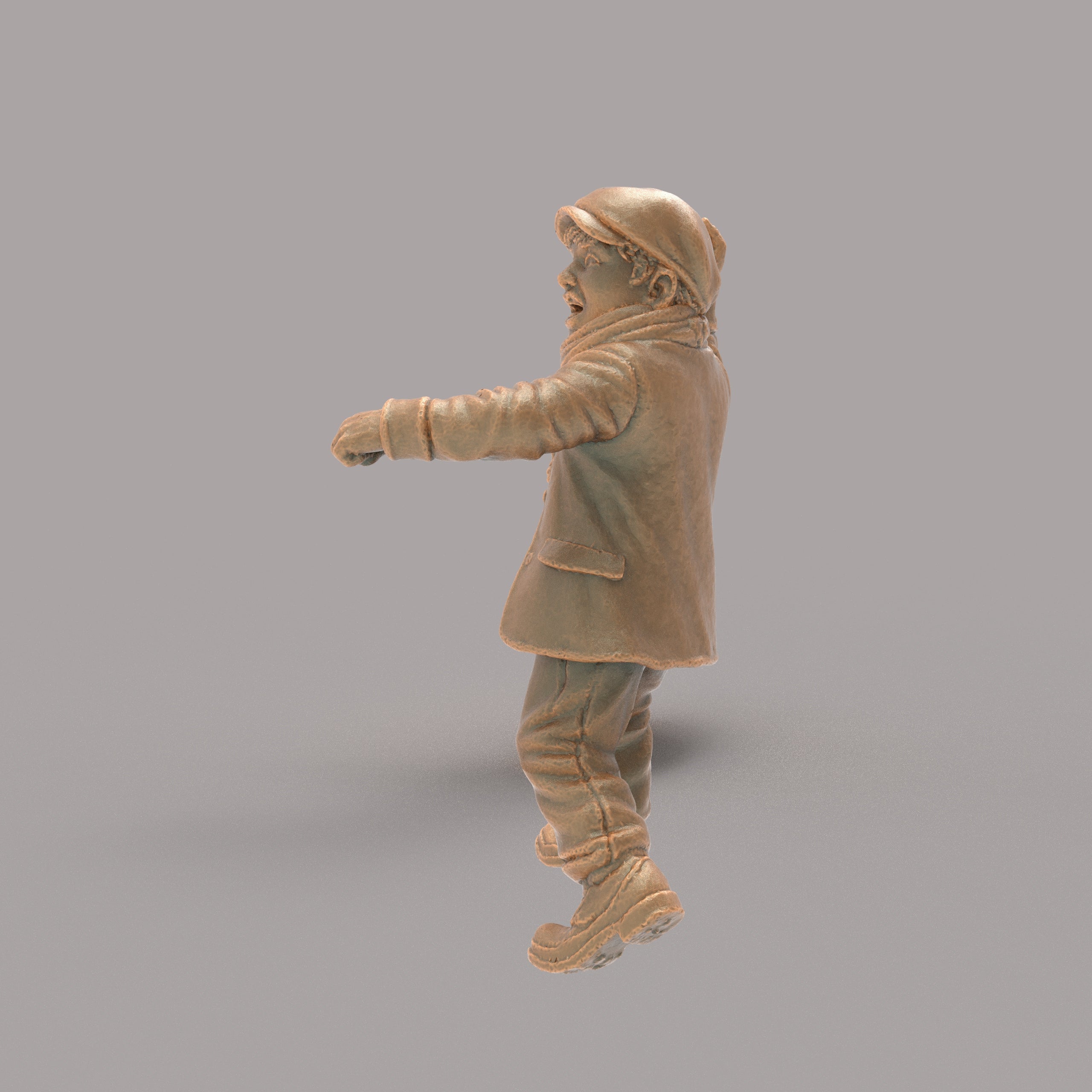 MM6014 Christmas Scenes - Small Boy Throwing Stone