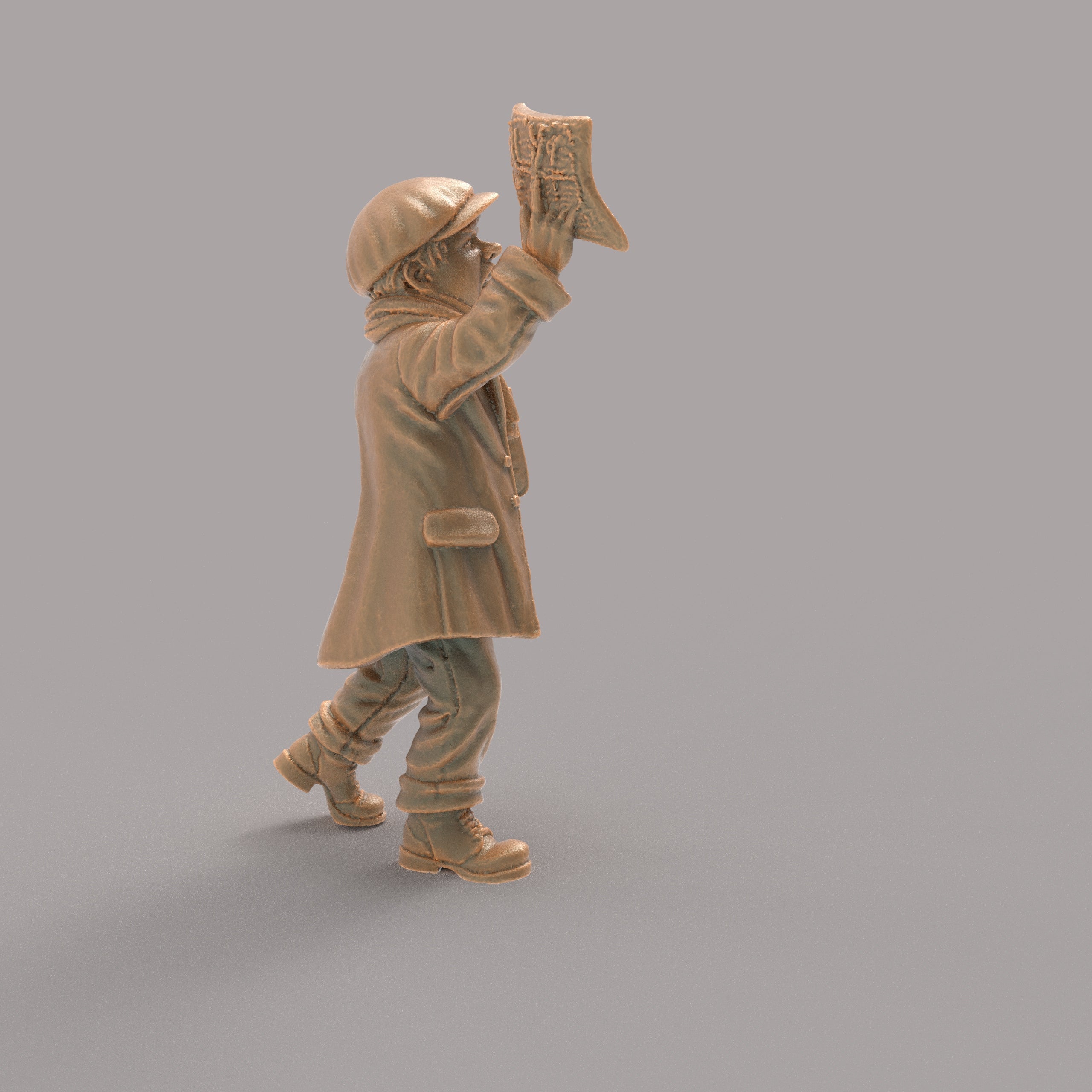 MM6016 Christmas Scenes - News Boy