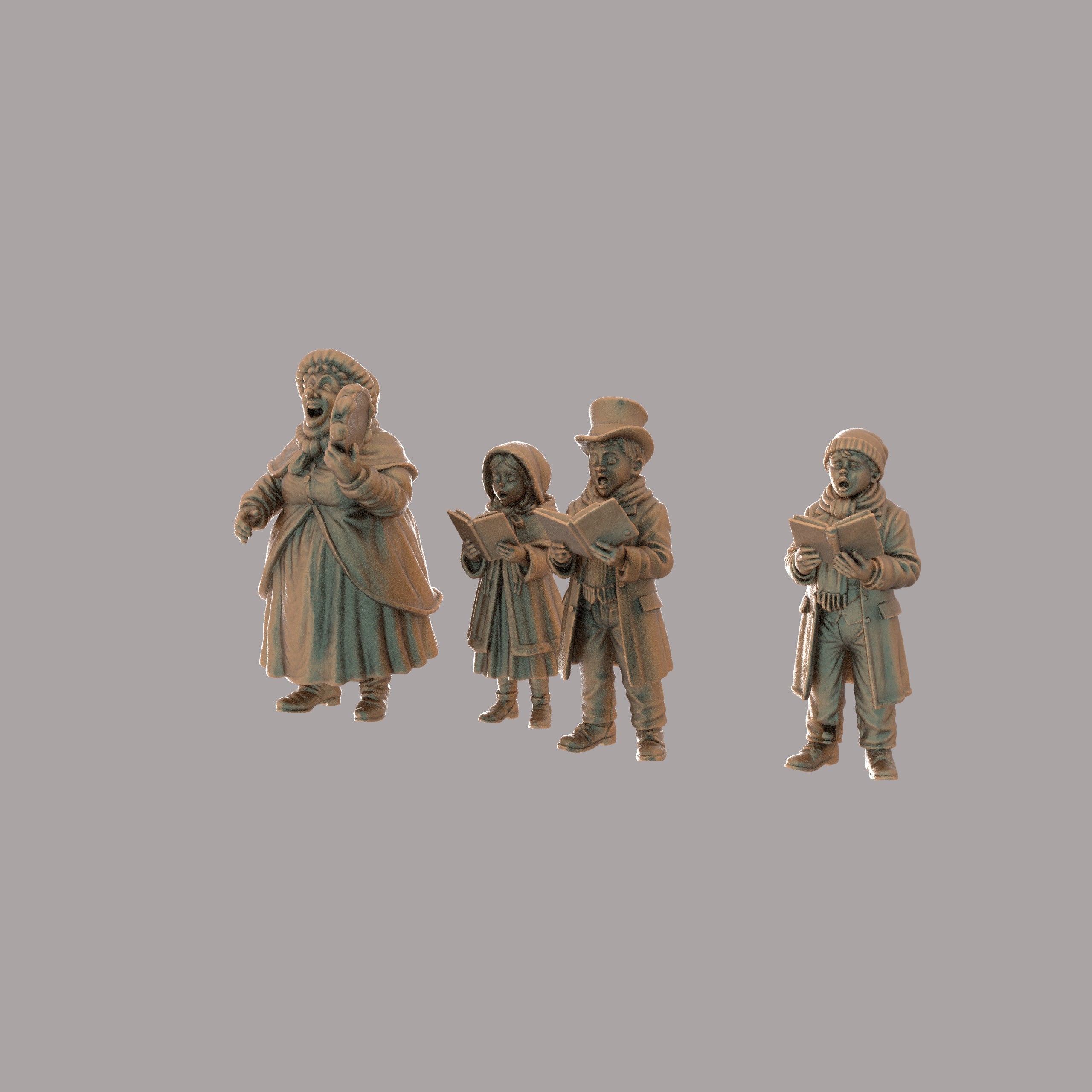 MM6030 Christmas Scenes - Carol Singers