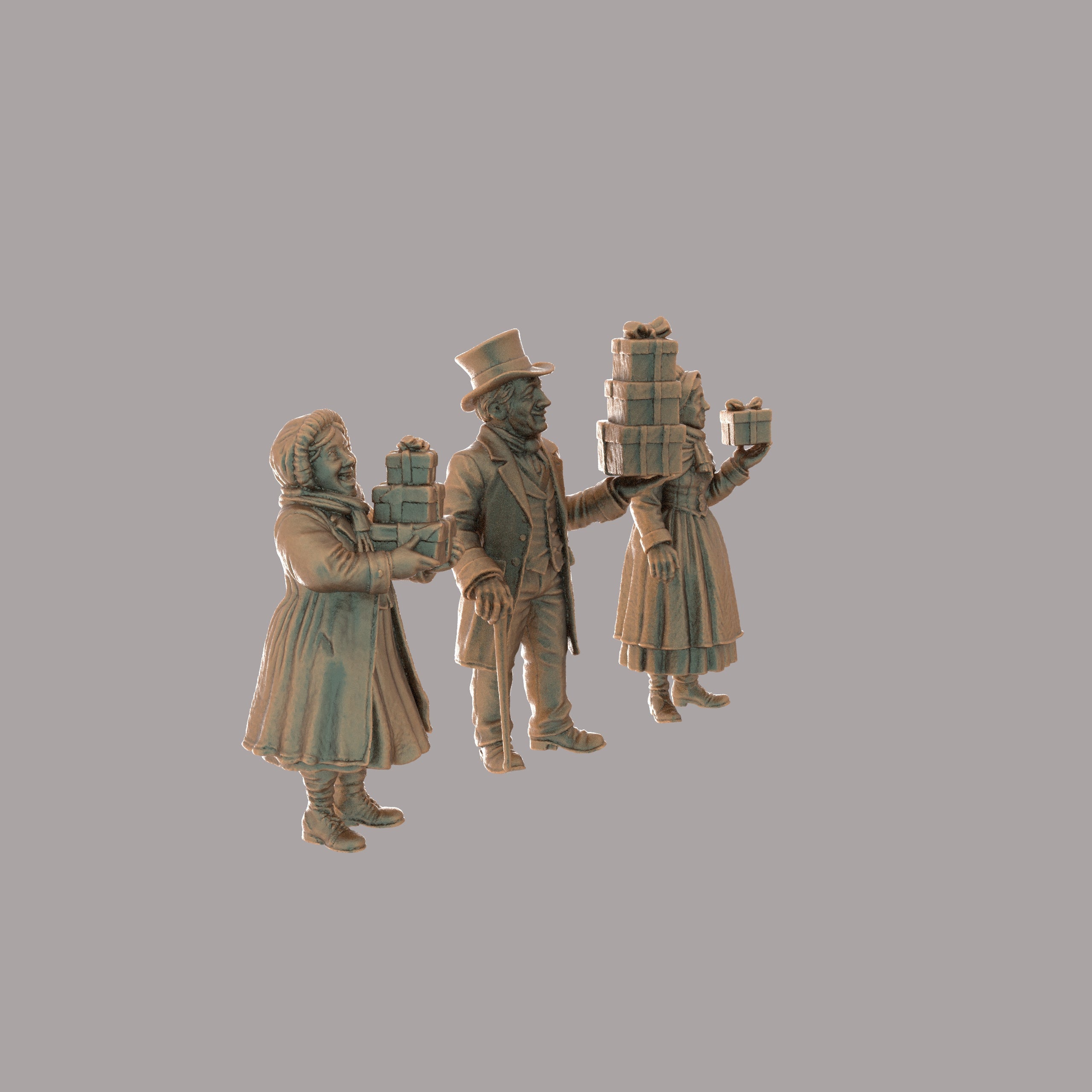 MM6031 Christmas Scenes - We Bring Presents