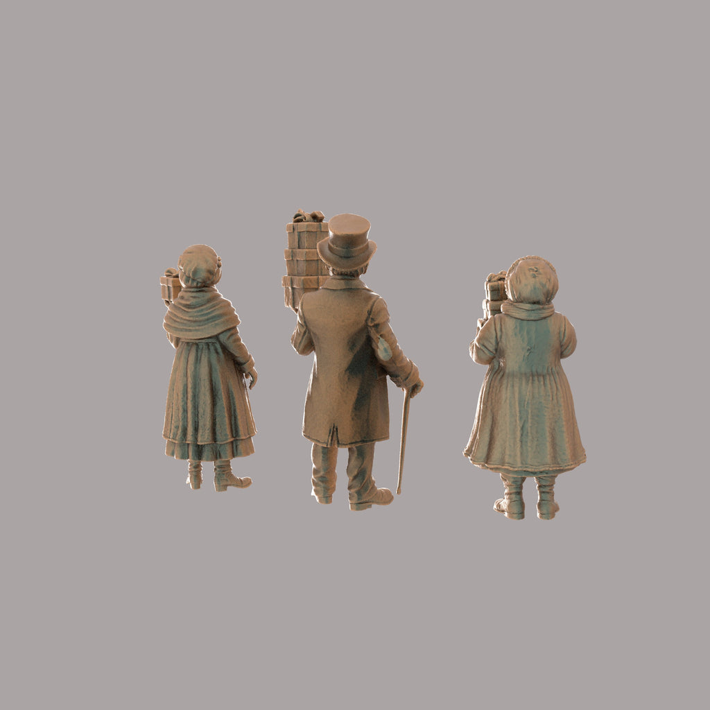 MM6031 Christmas Scenes - We Bring Presents