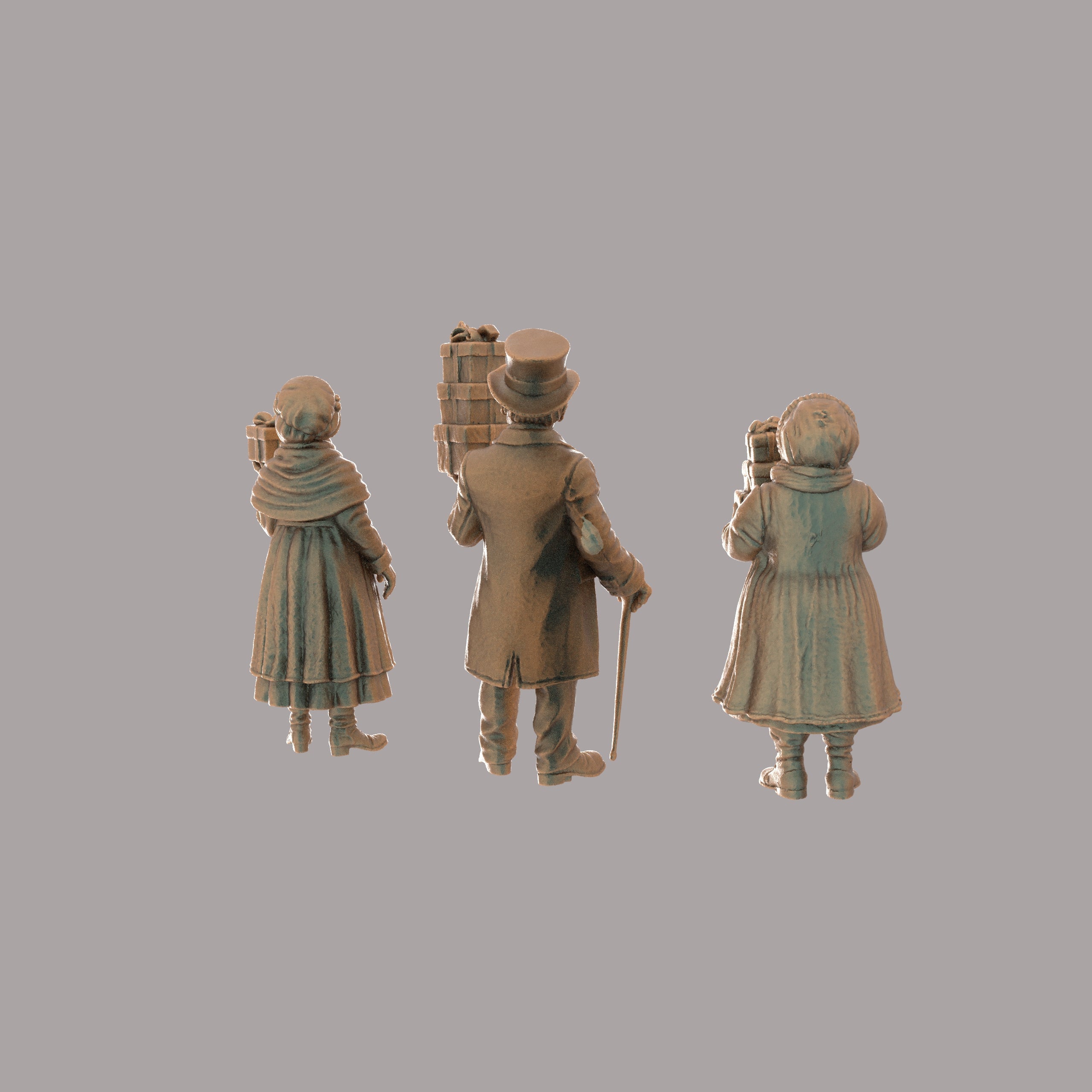 MM6031 Christmas Scenes - We Bring Presents