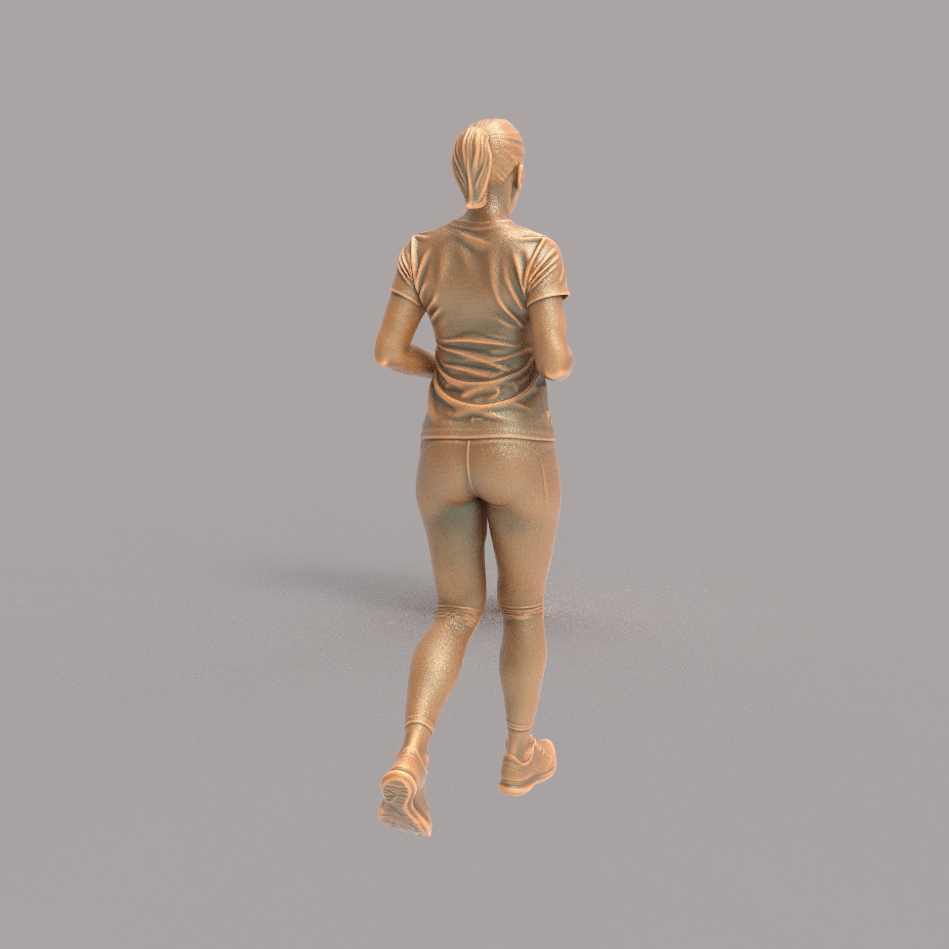 MM4206 Young Female Jogging