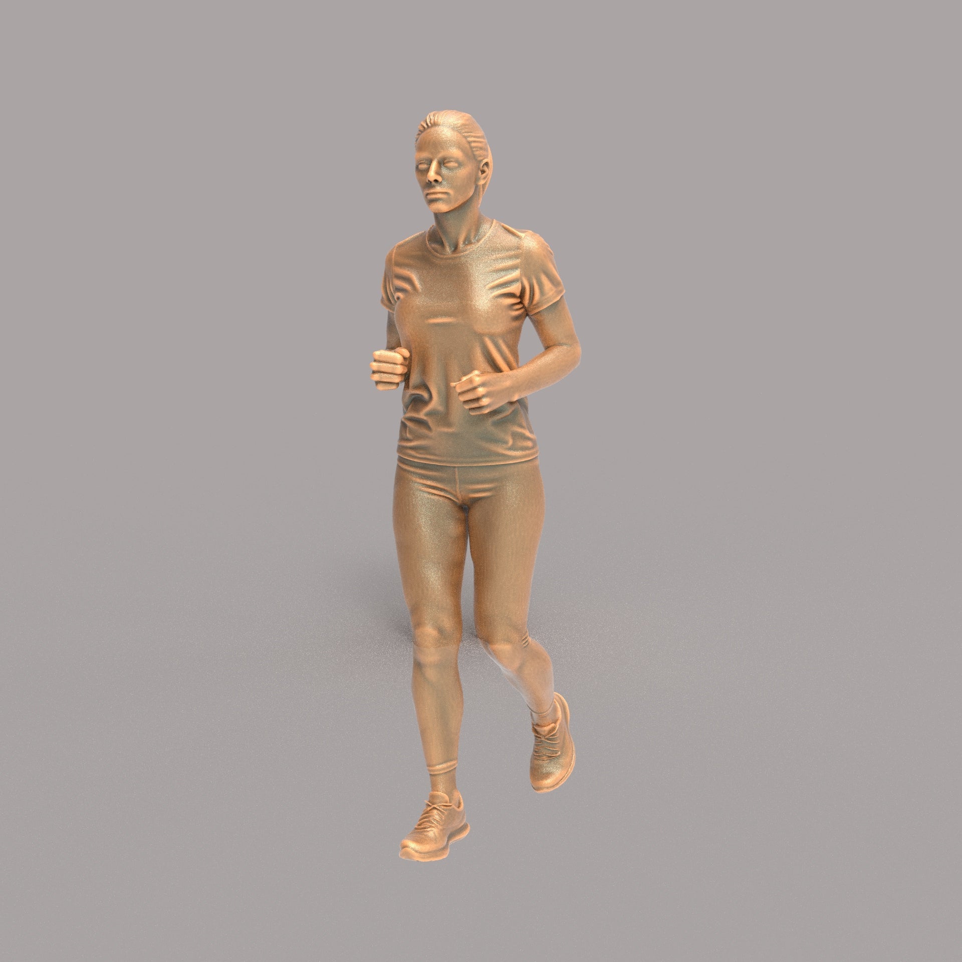 MM4206 Young Female Jogging