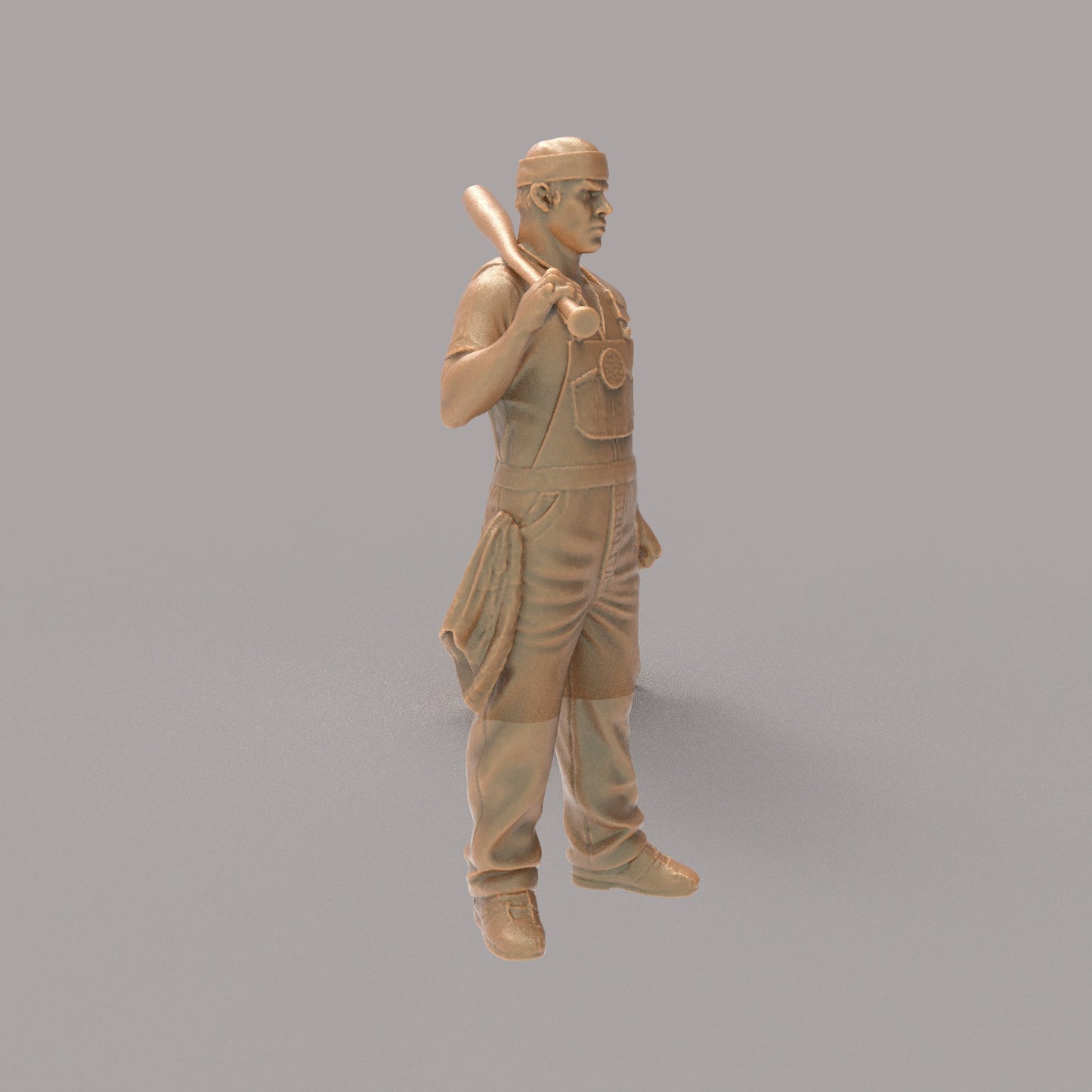 MM4317 Male with Baseball Bat