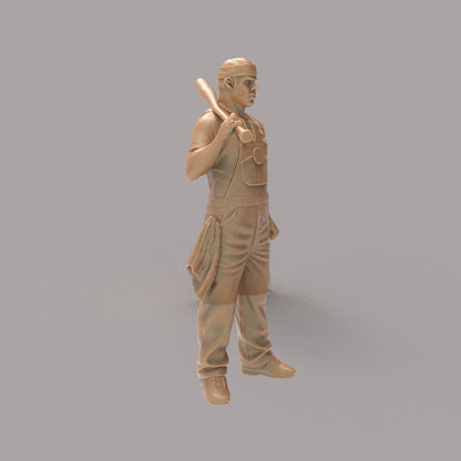 MM4317 Male with Baseball Bat