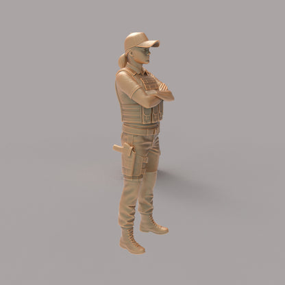 MM4330 Female Security Figure