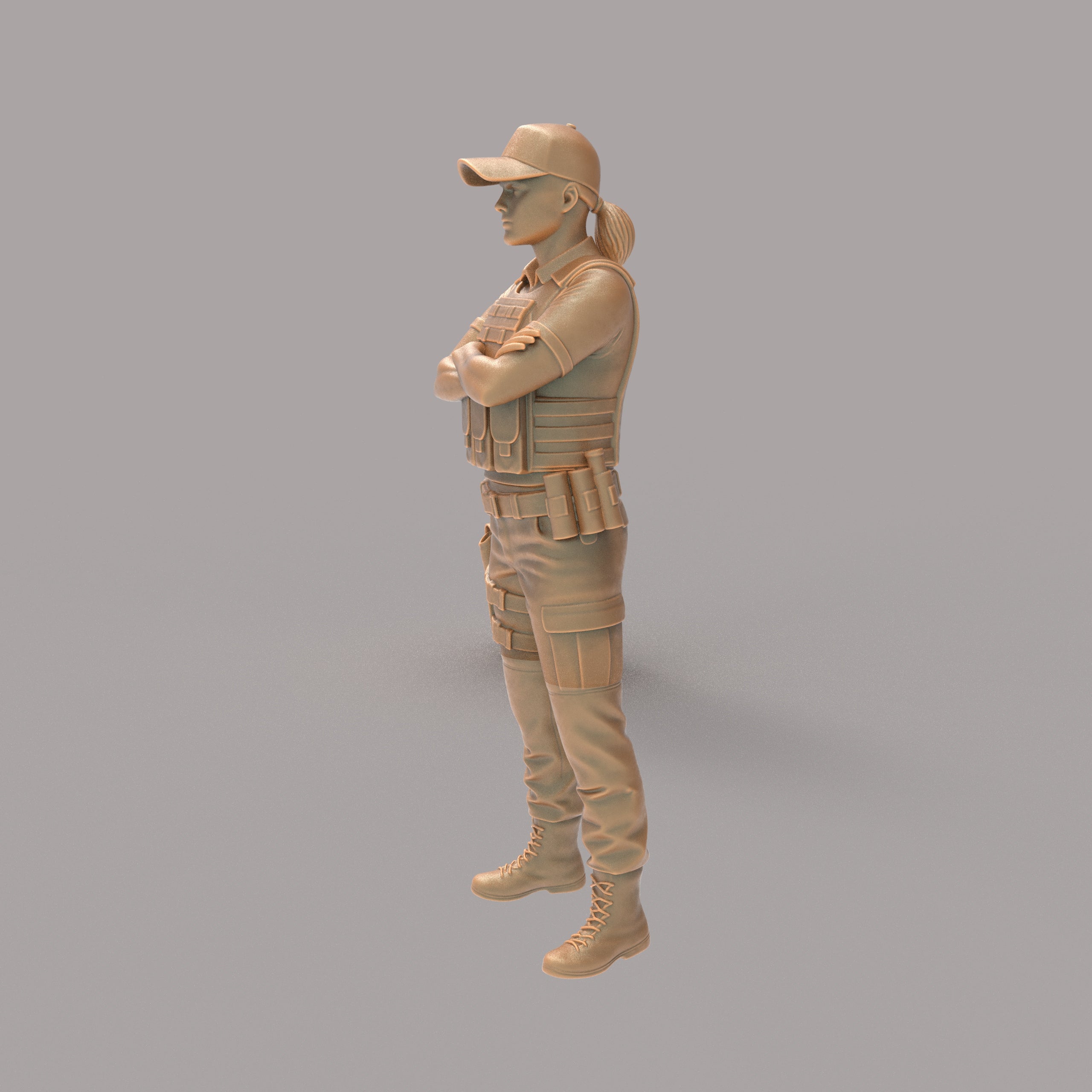 MM4330 Female Security Figure