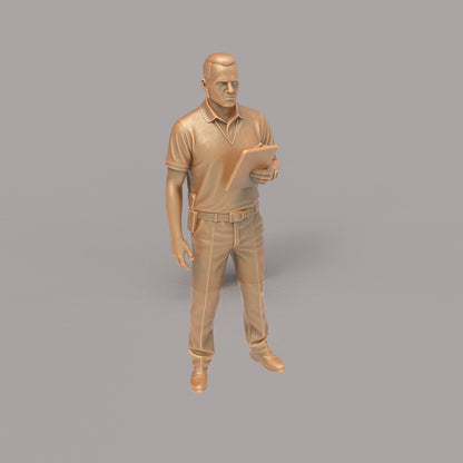 MM4331 Security Guard and Clip Board Figure