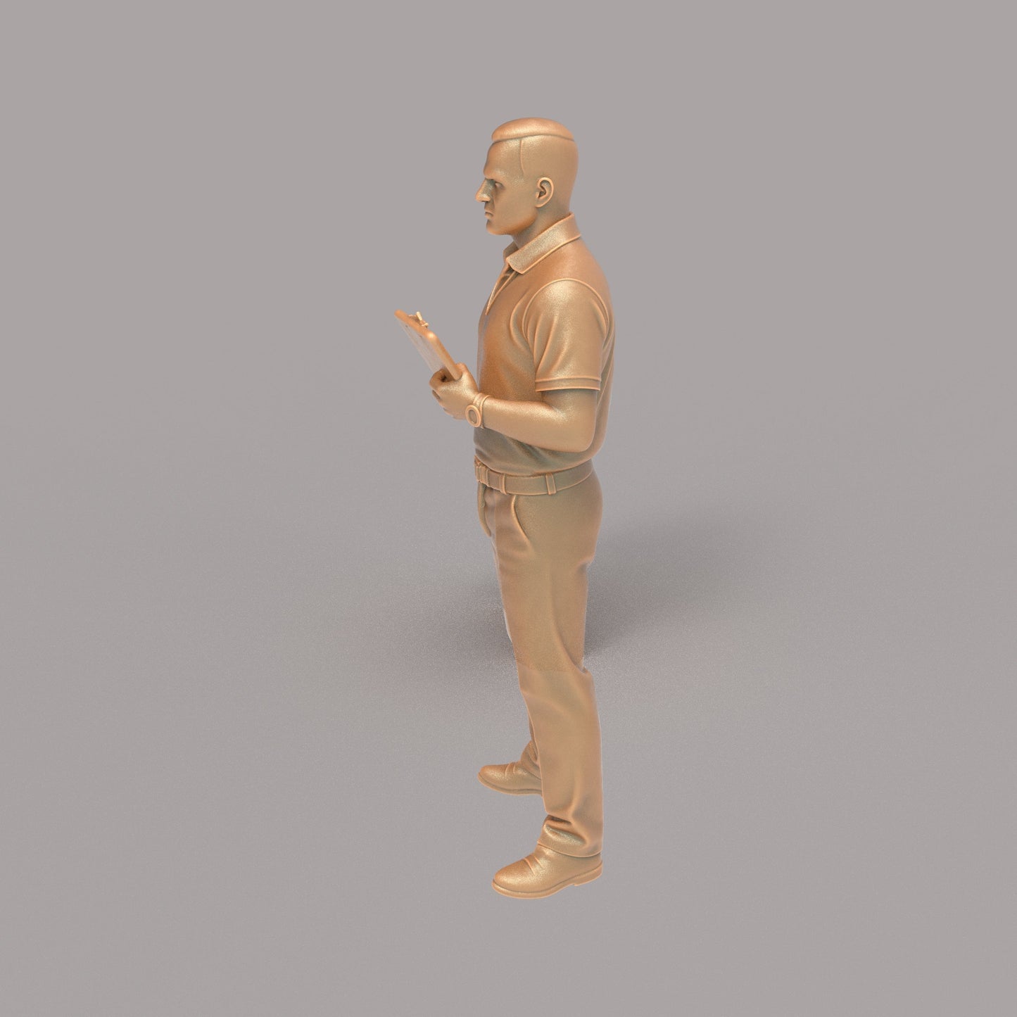 MM4331 Security Guard and Clip Board Figure